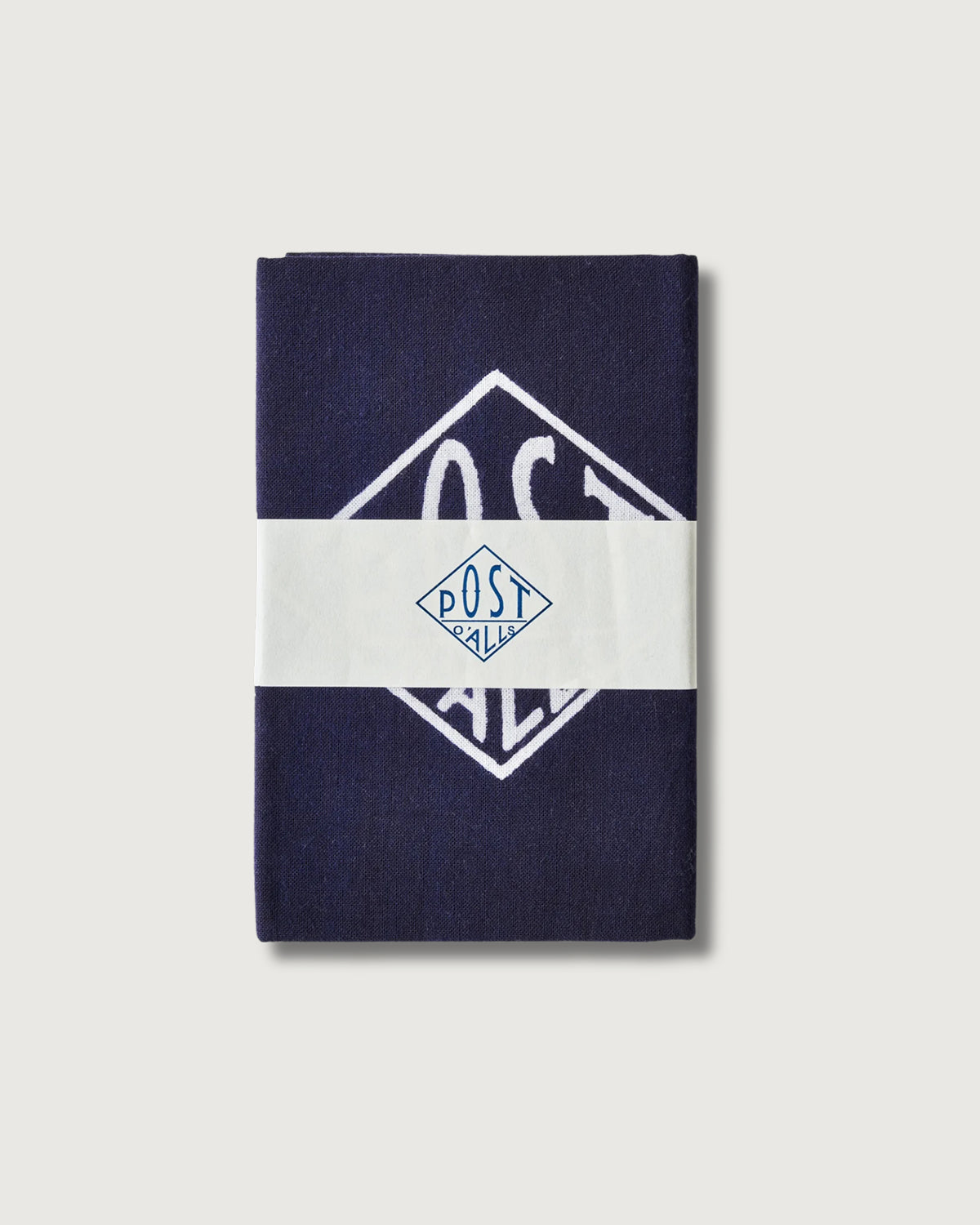 #1960-NV POST Tenugui : navy/navy 116 x 34