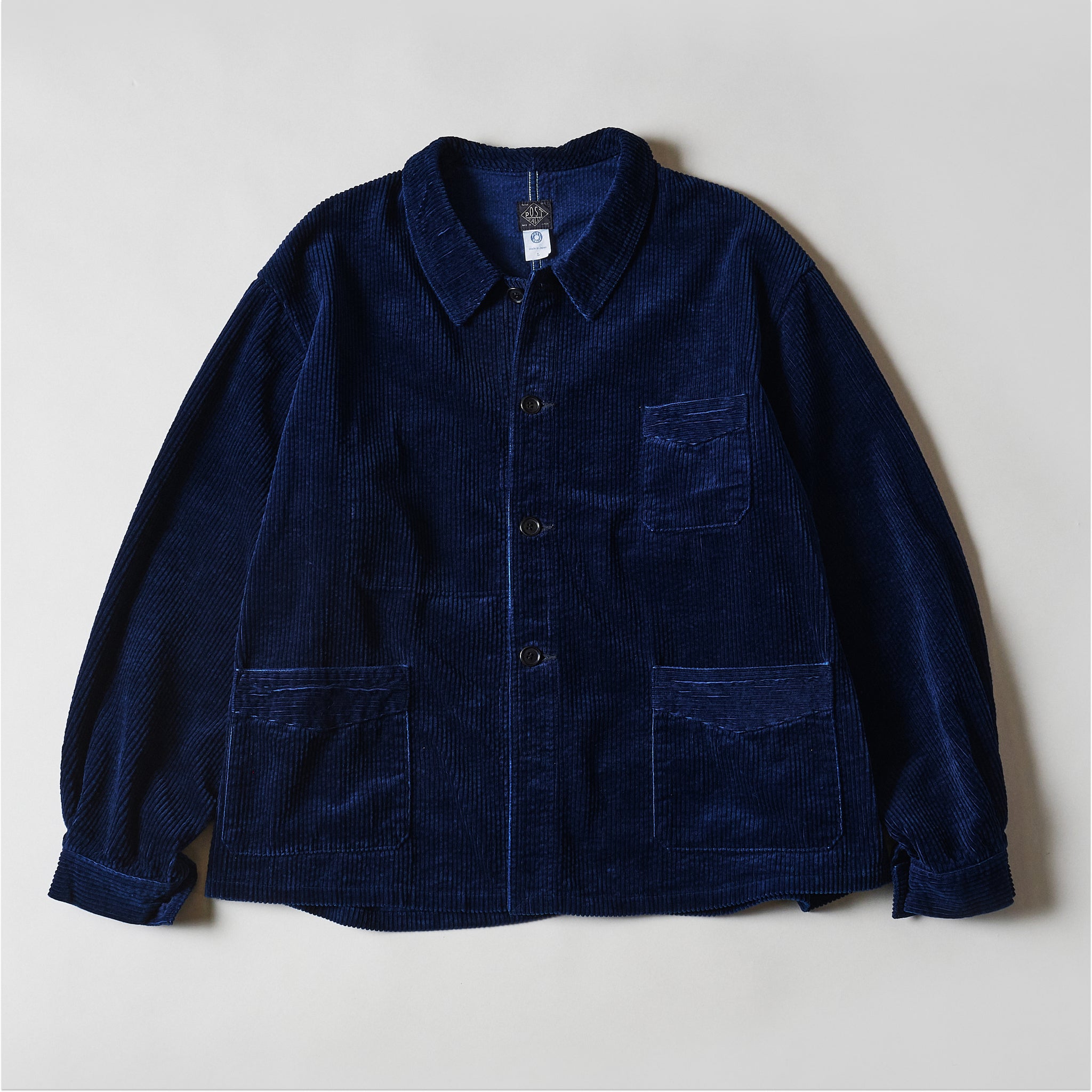 #3119-WCI POS-Travail : widewale cords indigo