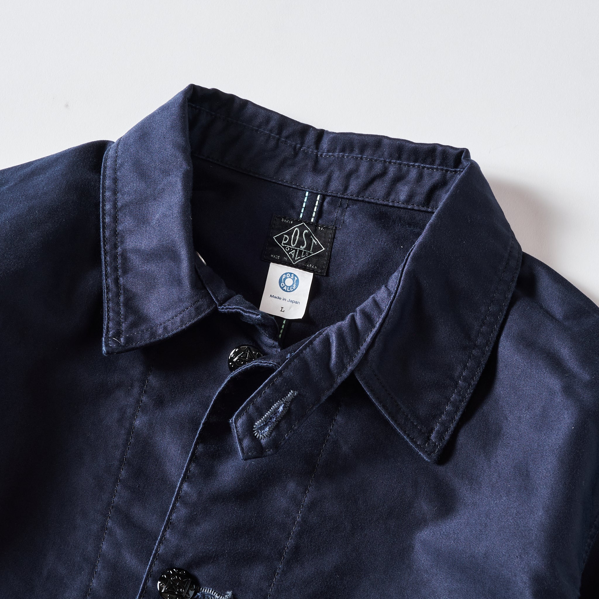 #1101-MN No.1 Jacket : vintage moleskin navy