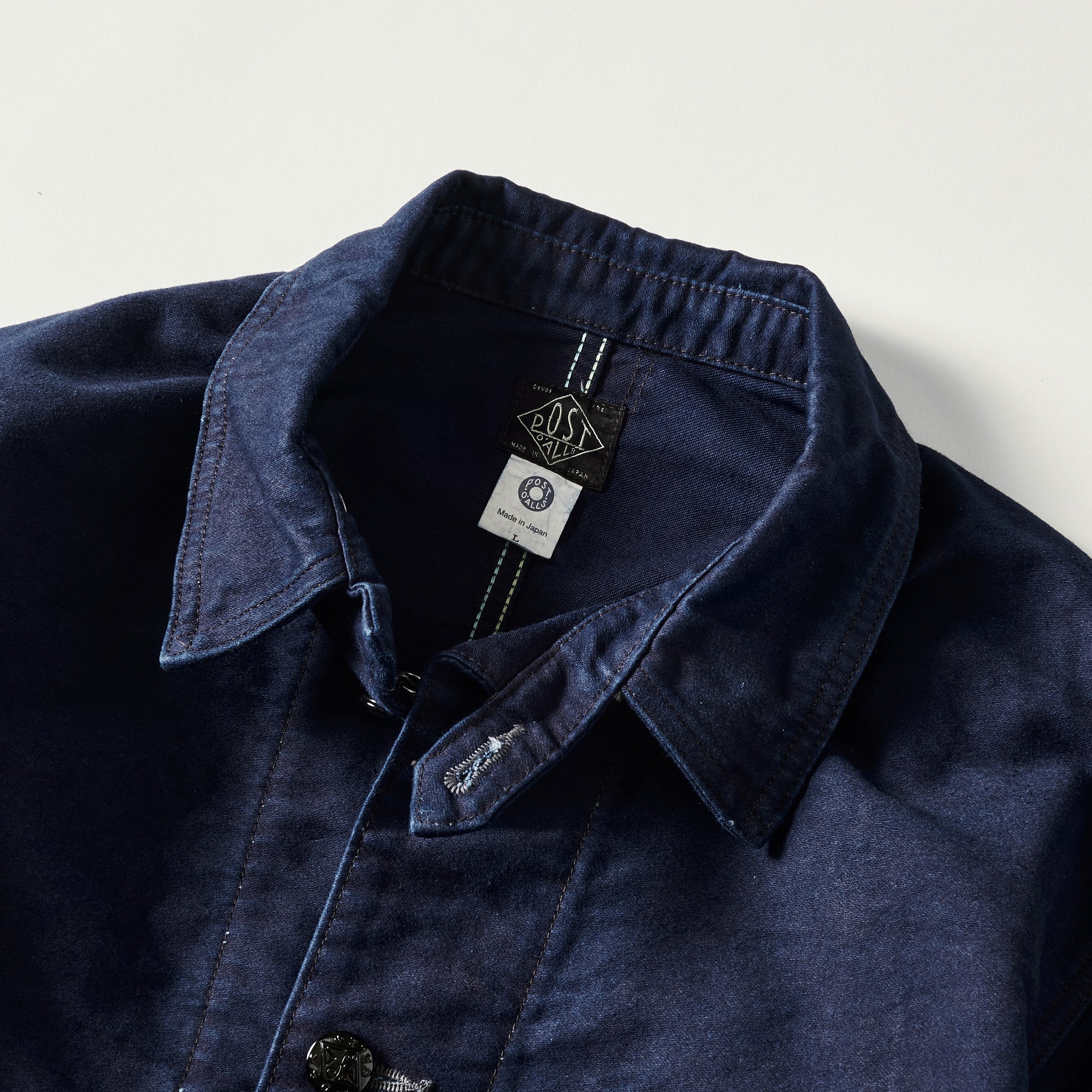 #1101-MI No.1 Jacket : vintage moleskin indigo