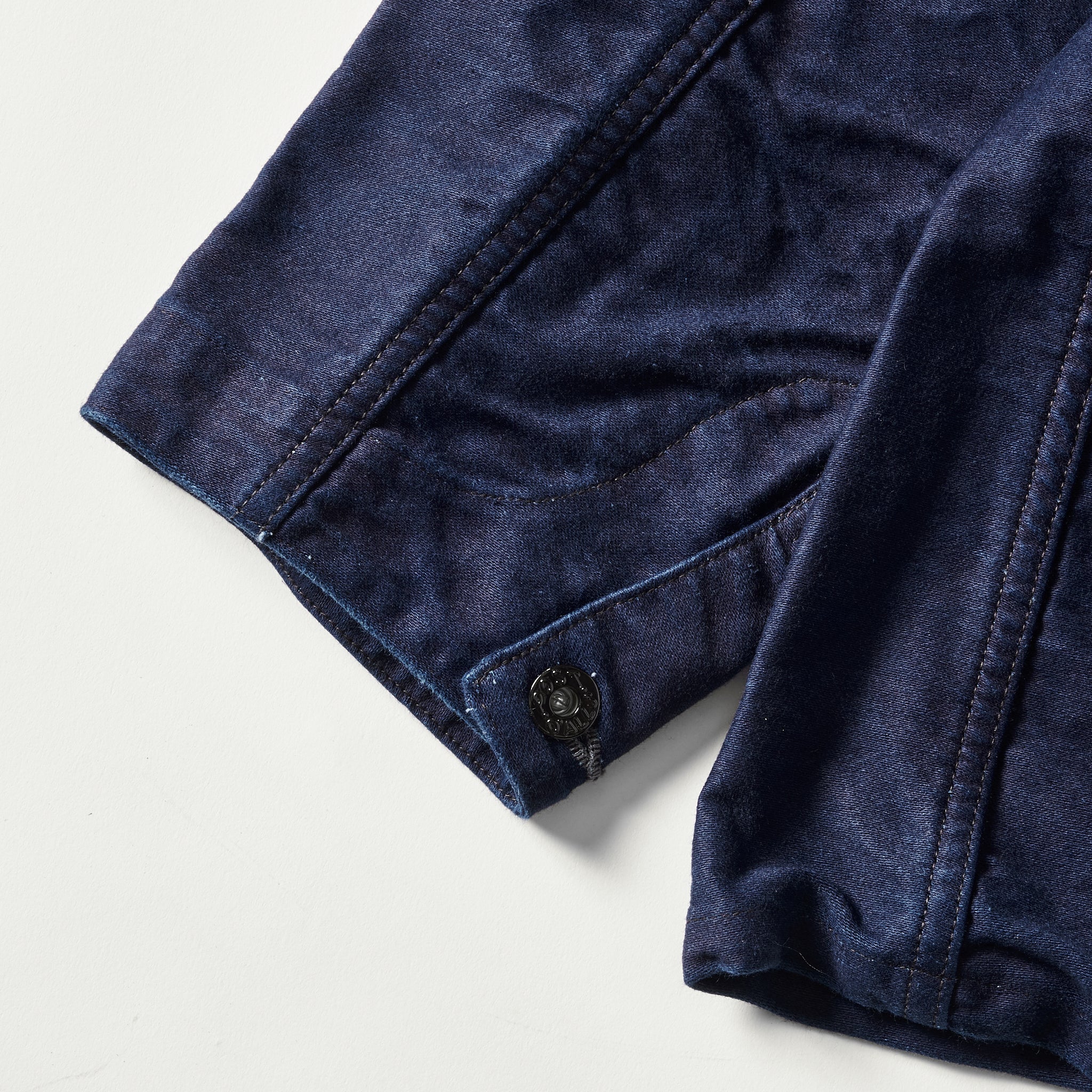 #1101-MI No.1 Jacket : vintage moleskin indigo