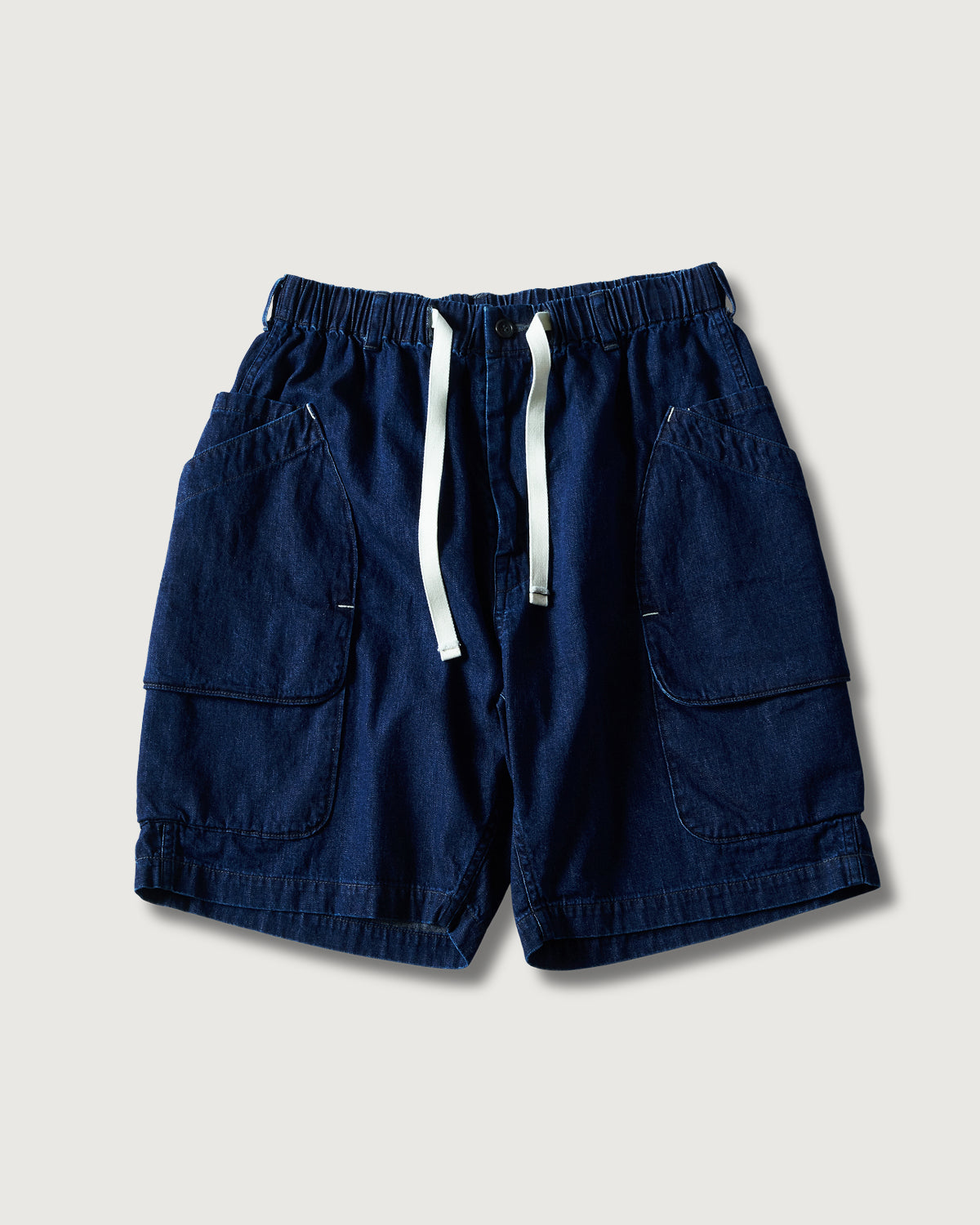 #2323E-8DI E-Z DEE's Shorts : 8oz. Denim w/deep wash indigo