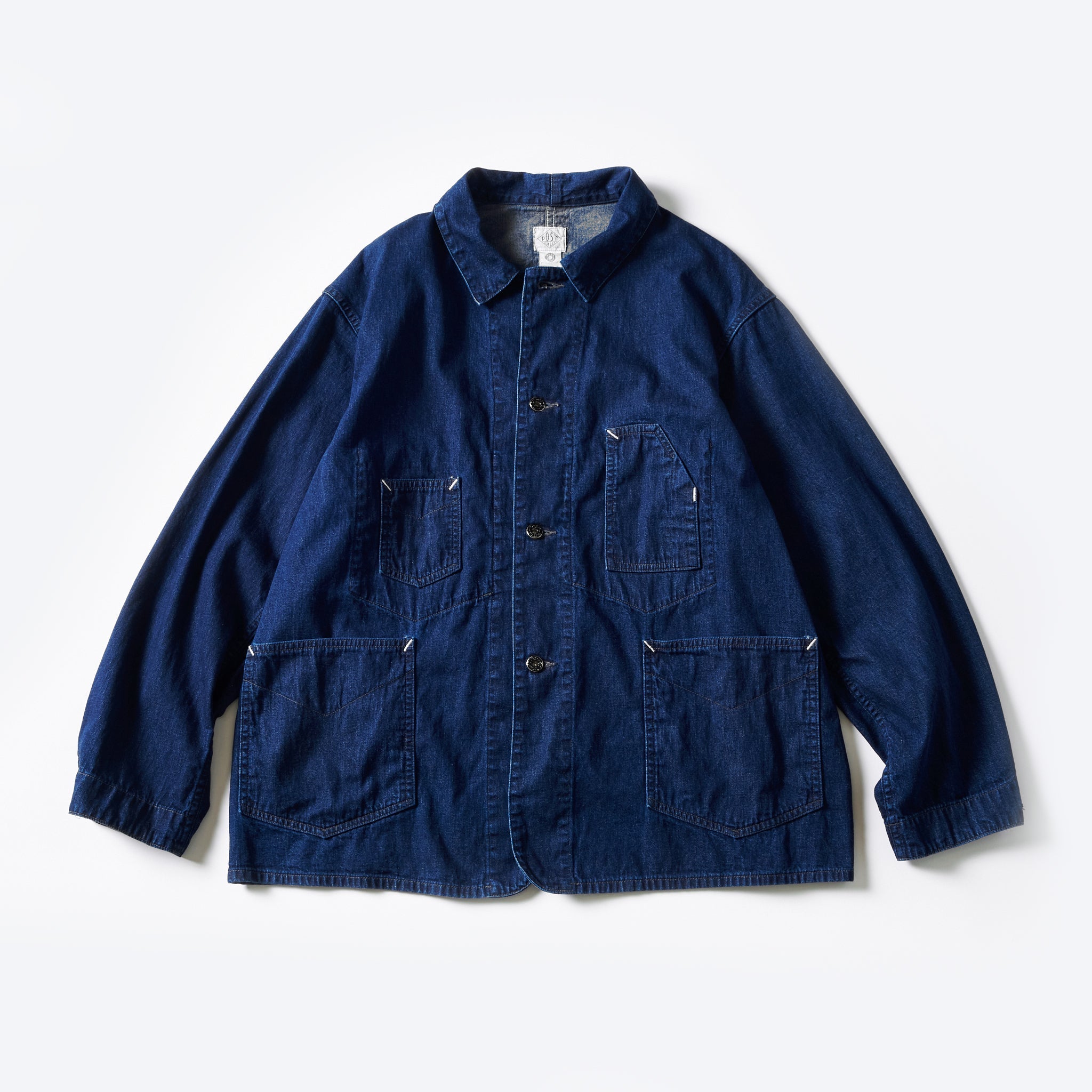 #1111-8DI De Luxe Railroader : 8oz. Denim indigo deep wash