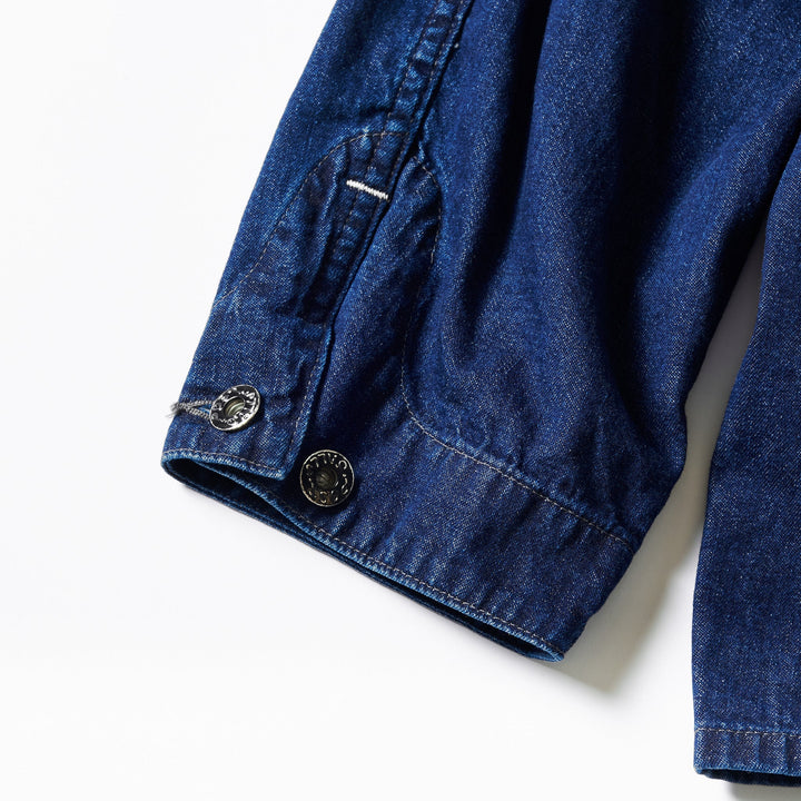 1111-8DI De Luxe Railroader : 8oz. Denim indigo deep wash