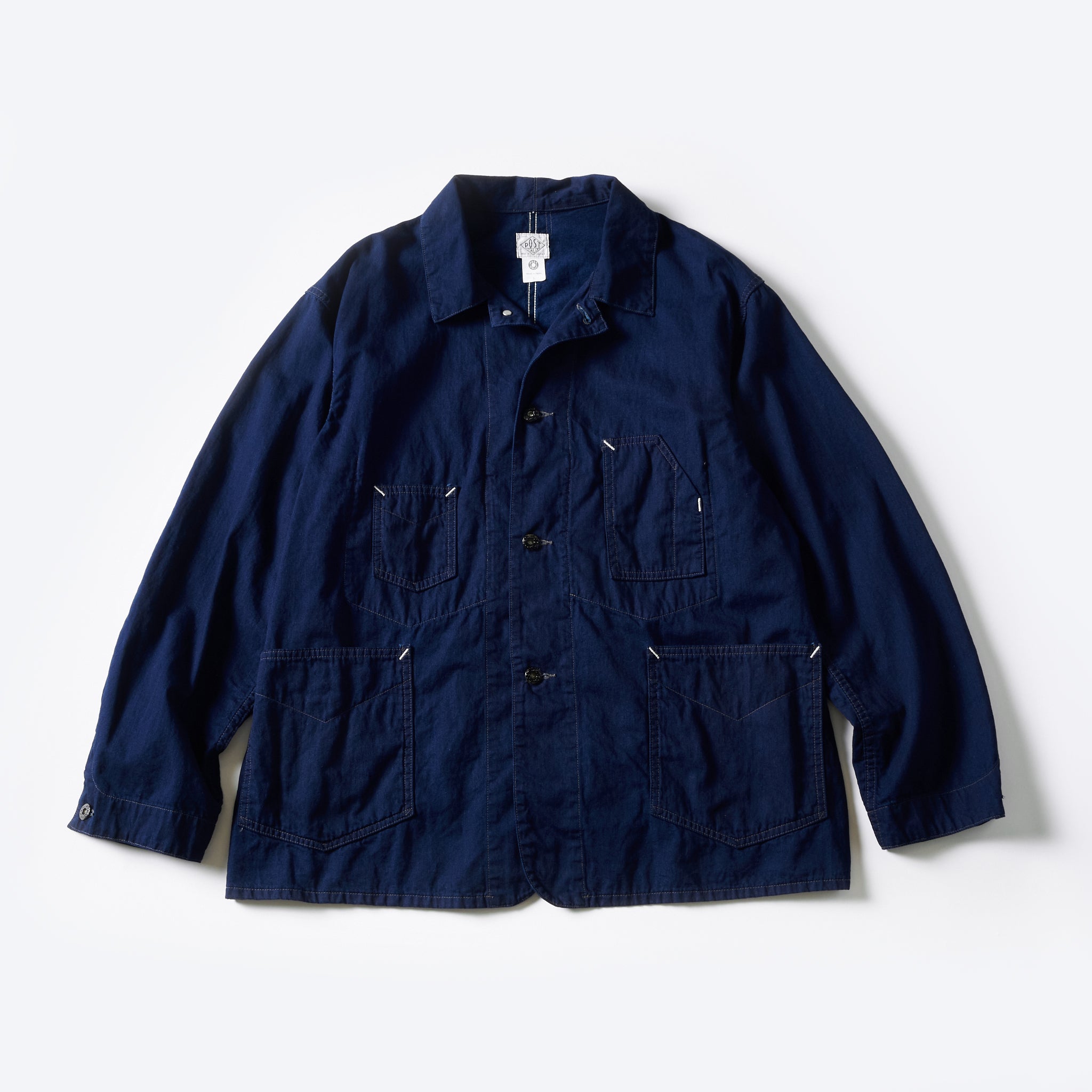 #1111-VTI De Luxe Railroader : vintage twill indigo