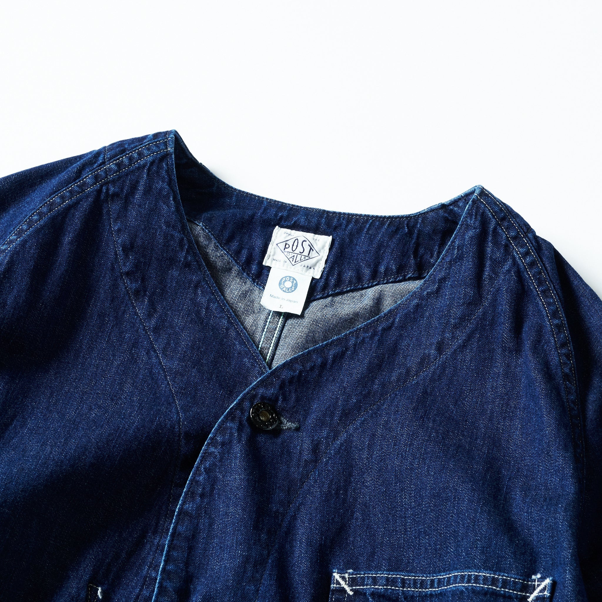 #3124DV-8DI POST 45 DV : 8oz. Denim indigo deep wash