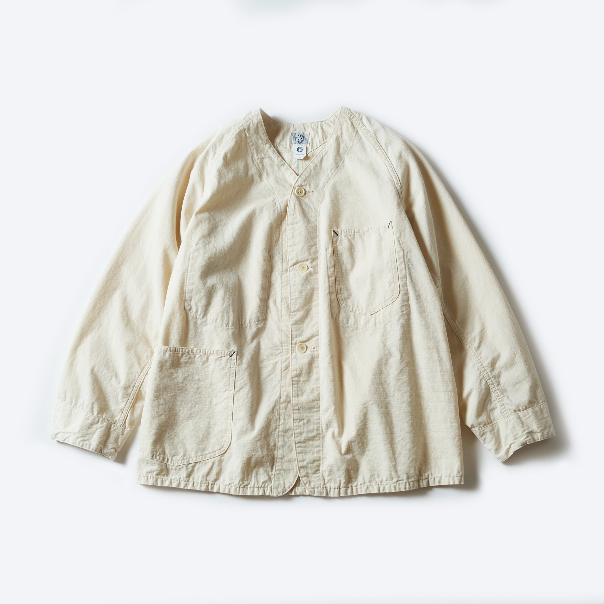 #3124DV-DRN POST 45 DV : cotton dobby ripstop natural