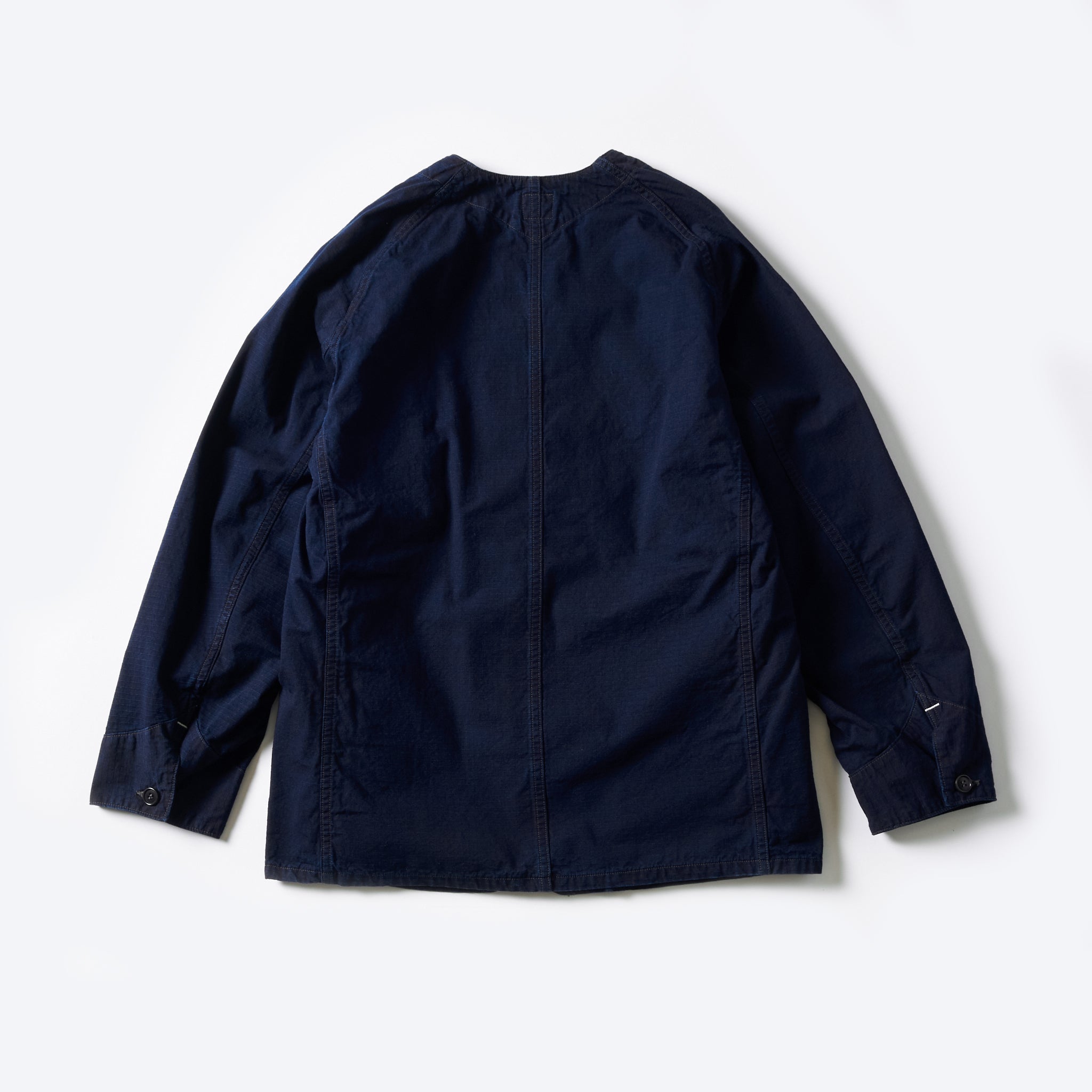 #3124DV-DRI POST 45 DV : cotton dobby ripstop indigo deep wash