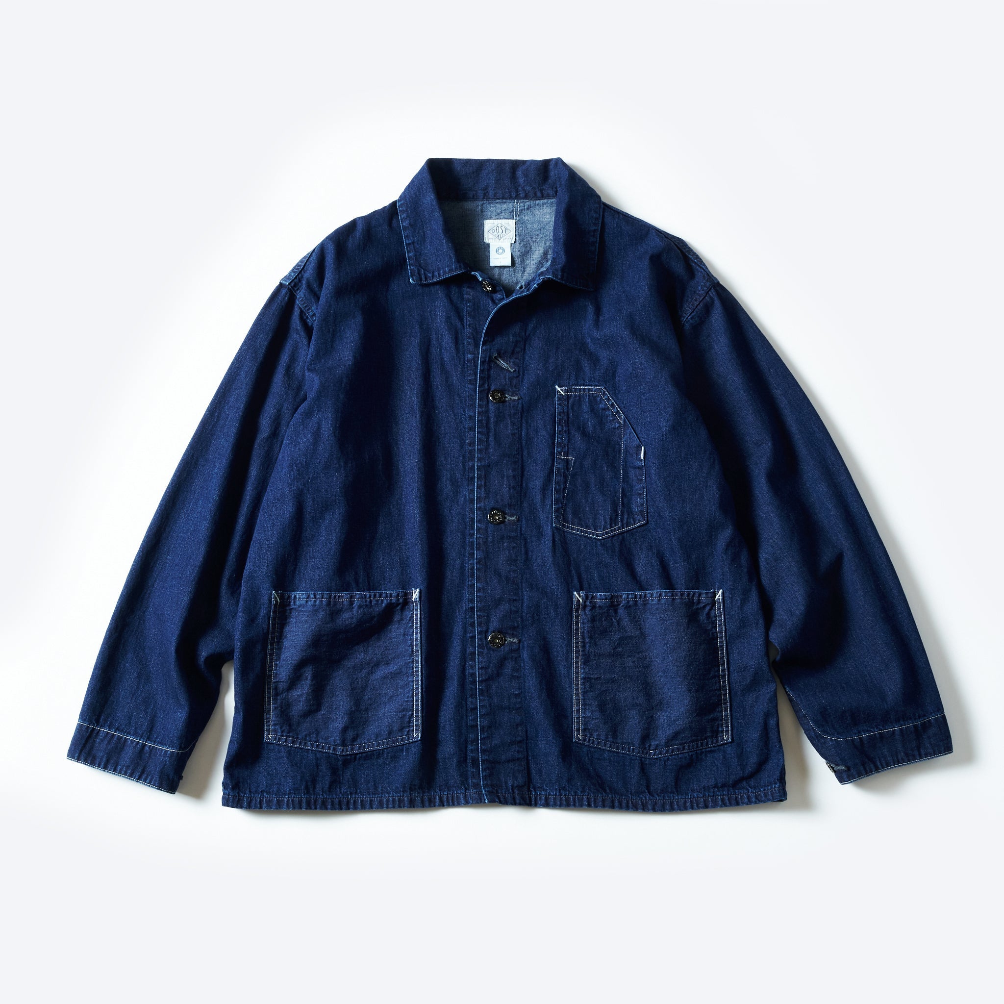 #1175-8DI Sylvania : 8oz. Denim indigo deep wash