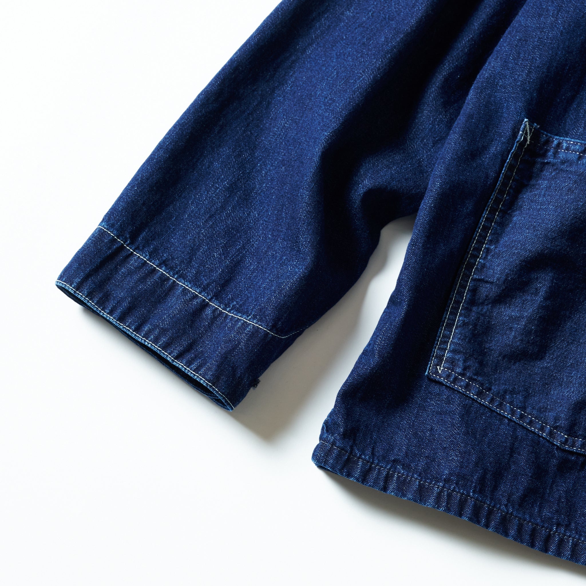 #1175-8DI Sylvania : 8oz. Denim indigo deep wash