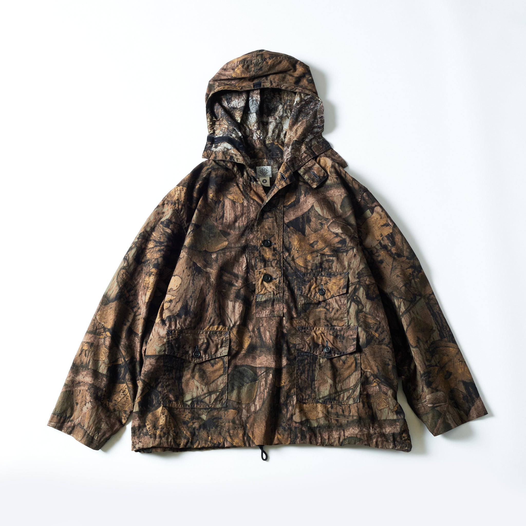 #3127-FC1 Town & Country Parka : forest camo brown jungle