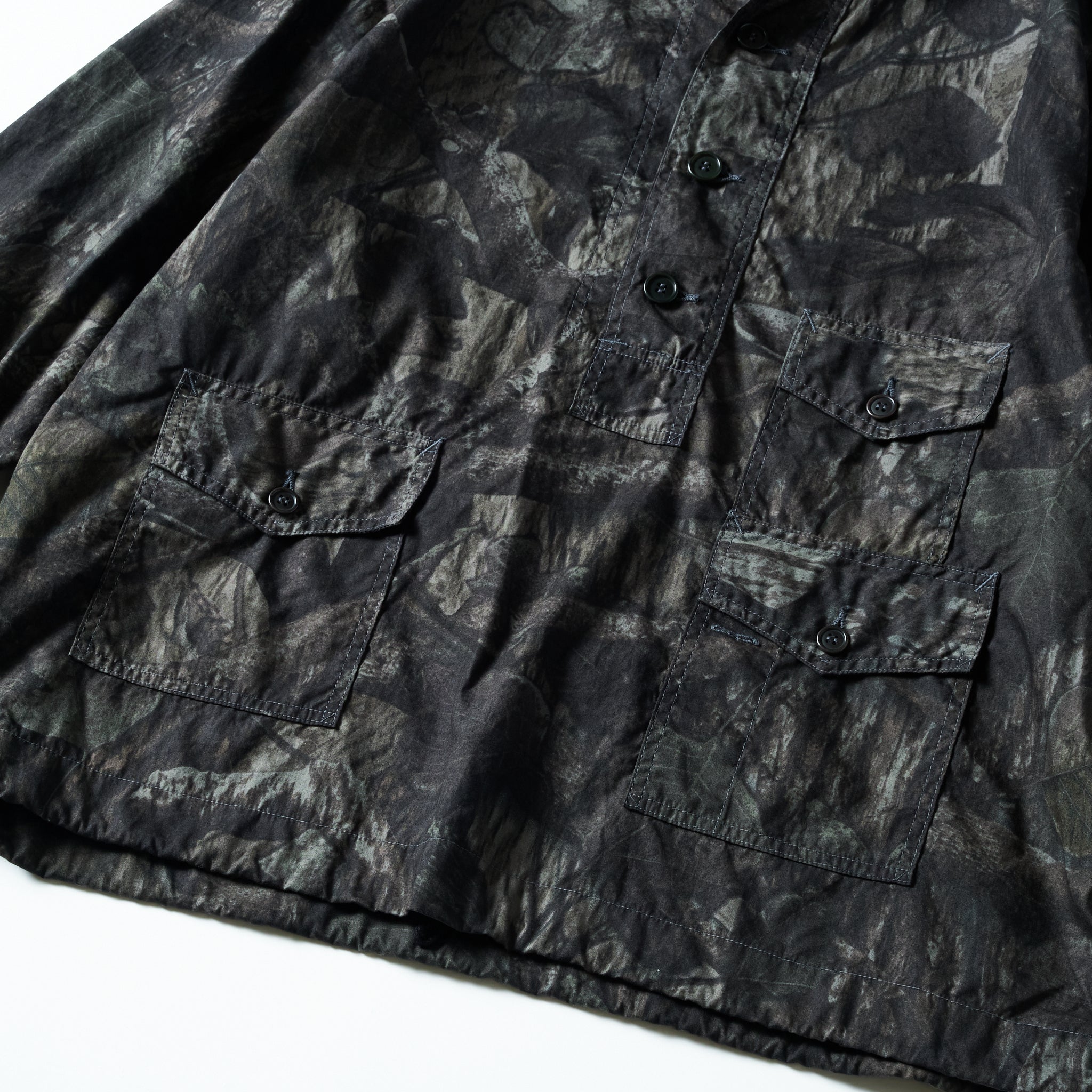 #3127-FC3 Town & Country Parka : forest camo grey jungle