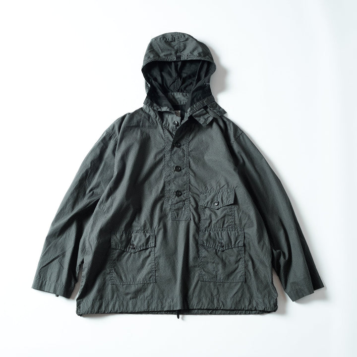 3127-MP1 Town & Country Parka : micro print grey – POST OʼALLS