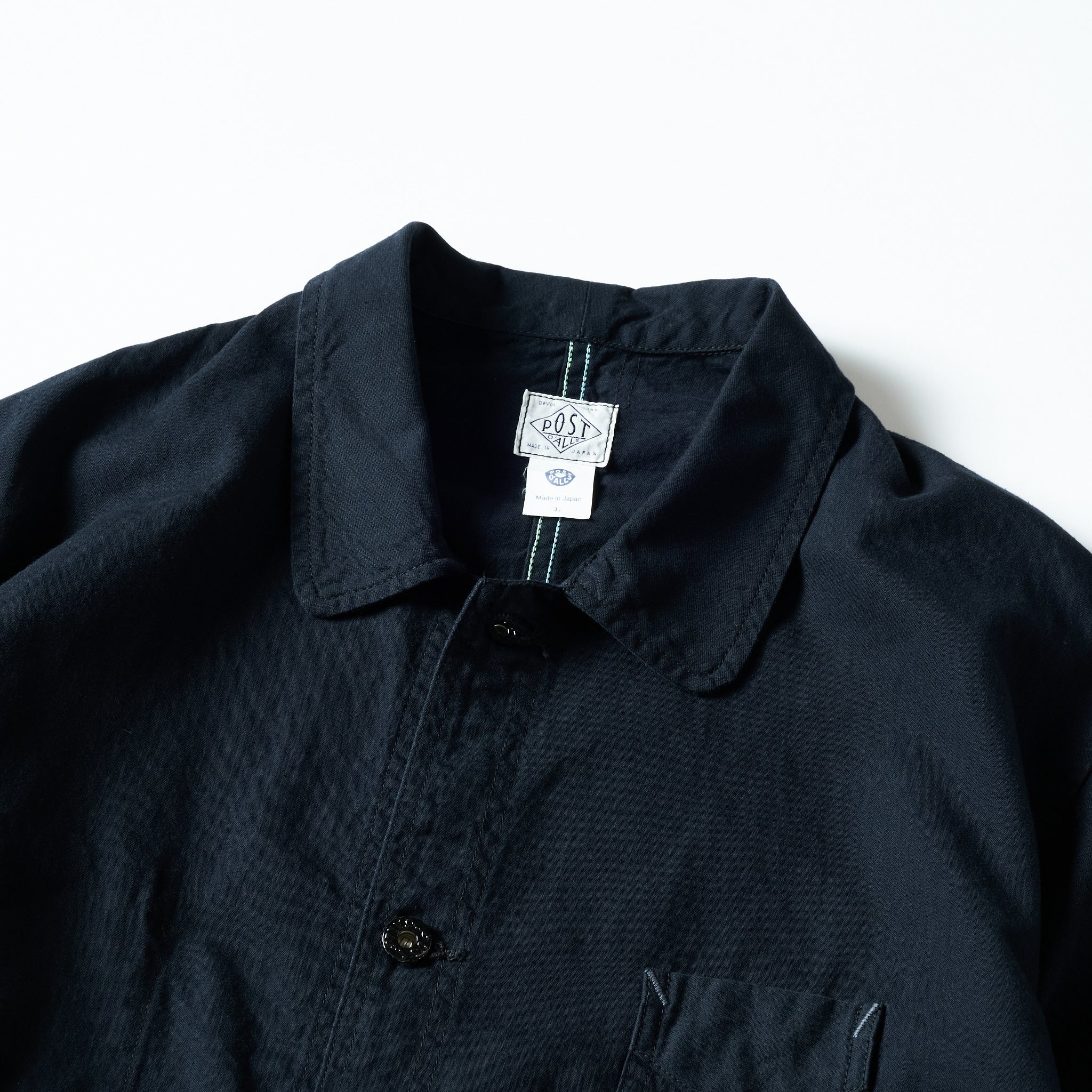 #3125-VTC POST Chinois Travail : vintage twill charcoal