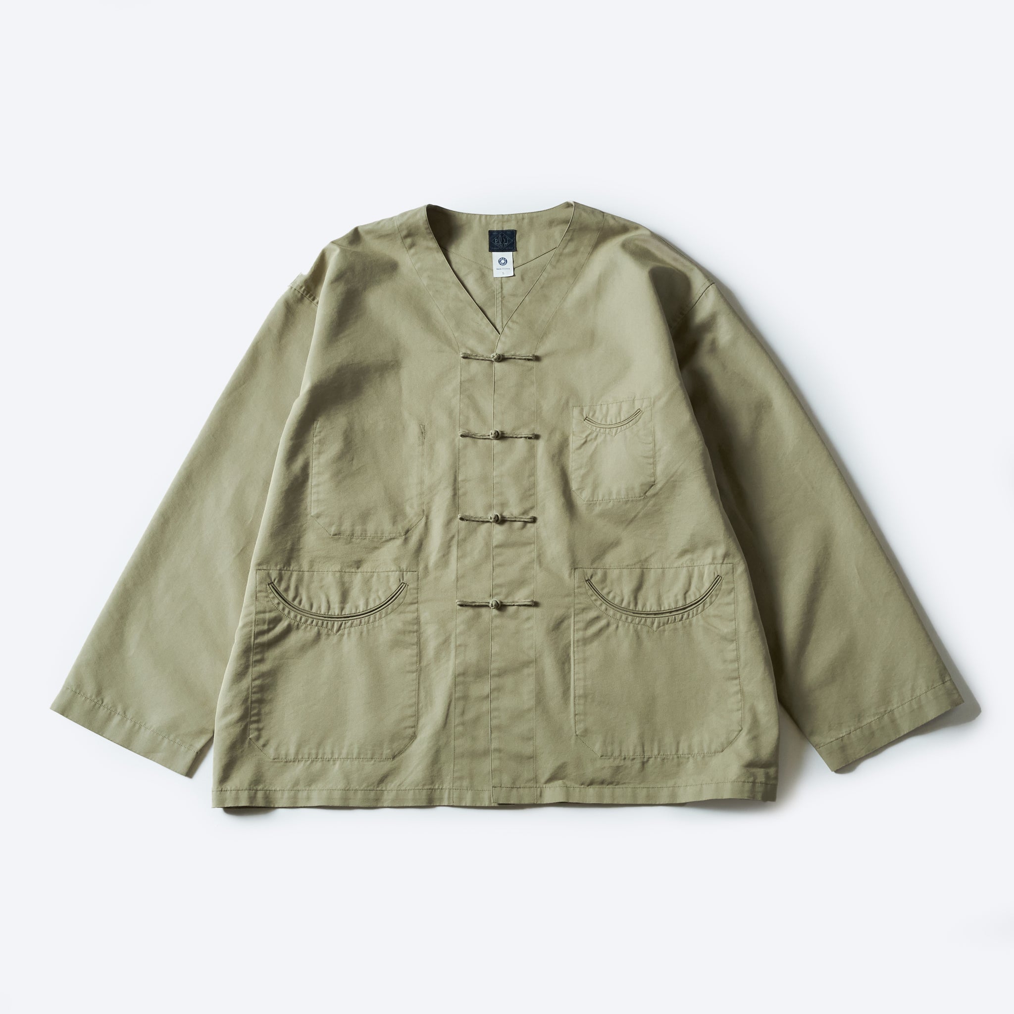 #3126DV-FT POST Chinois 2 DV : french twill olive