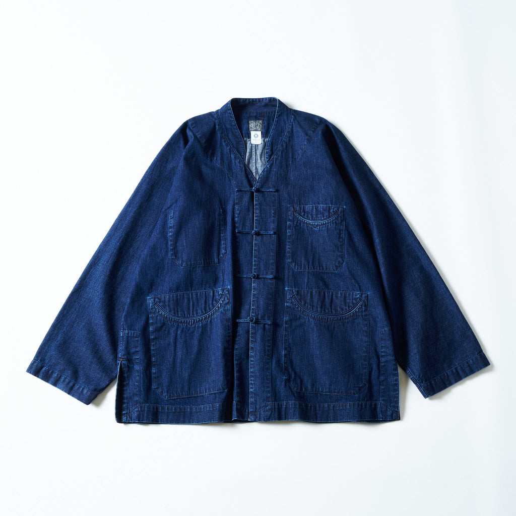 3117 POST Chinois De Luxe : 8oz. Denim indigo deep wash