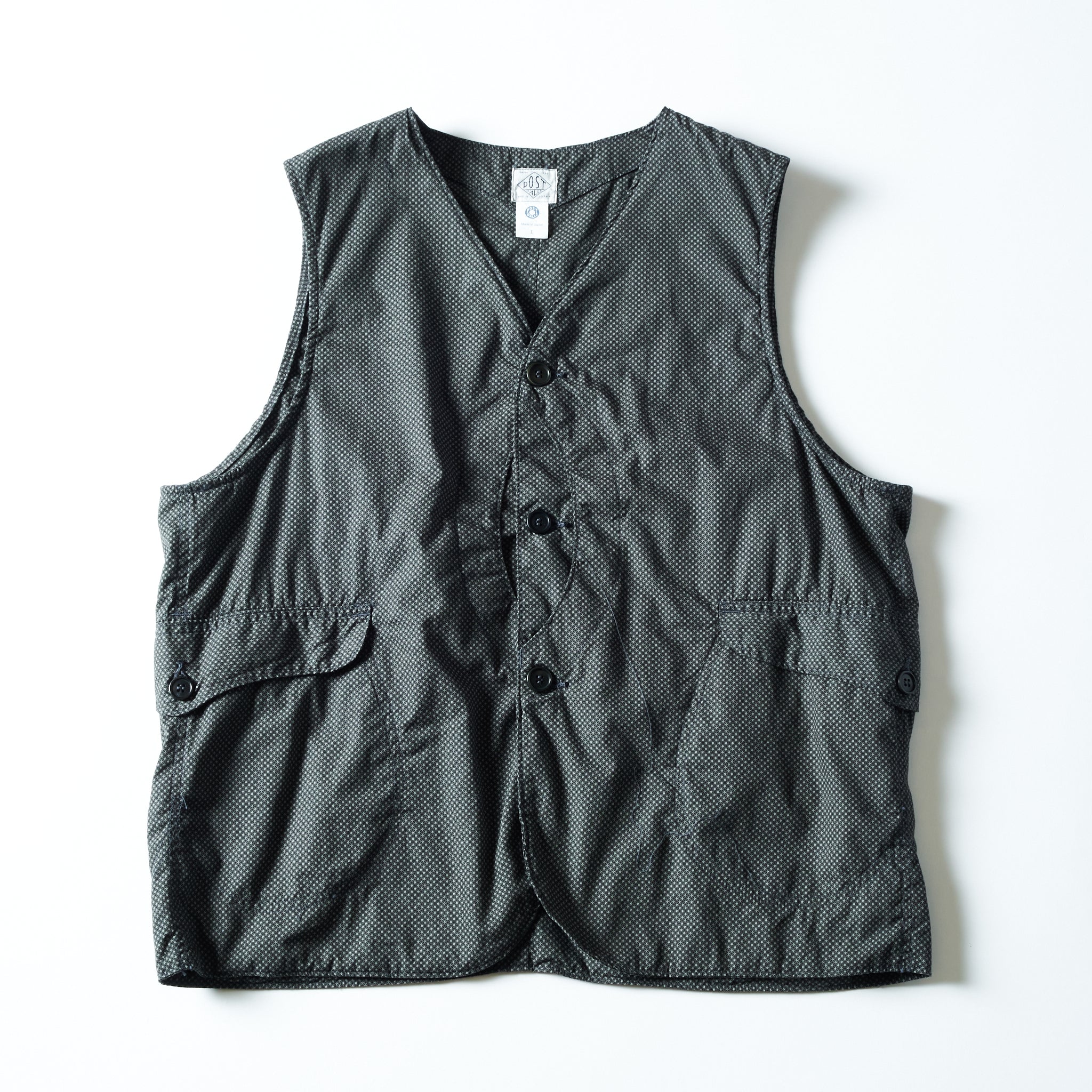 トップス POST OVERALLS  Traveler Vest nylon Vest – POST OʼALLS
