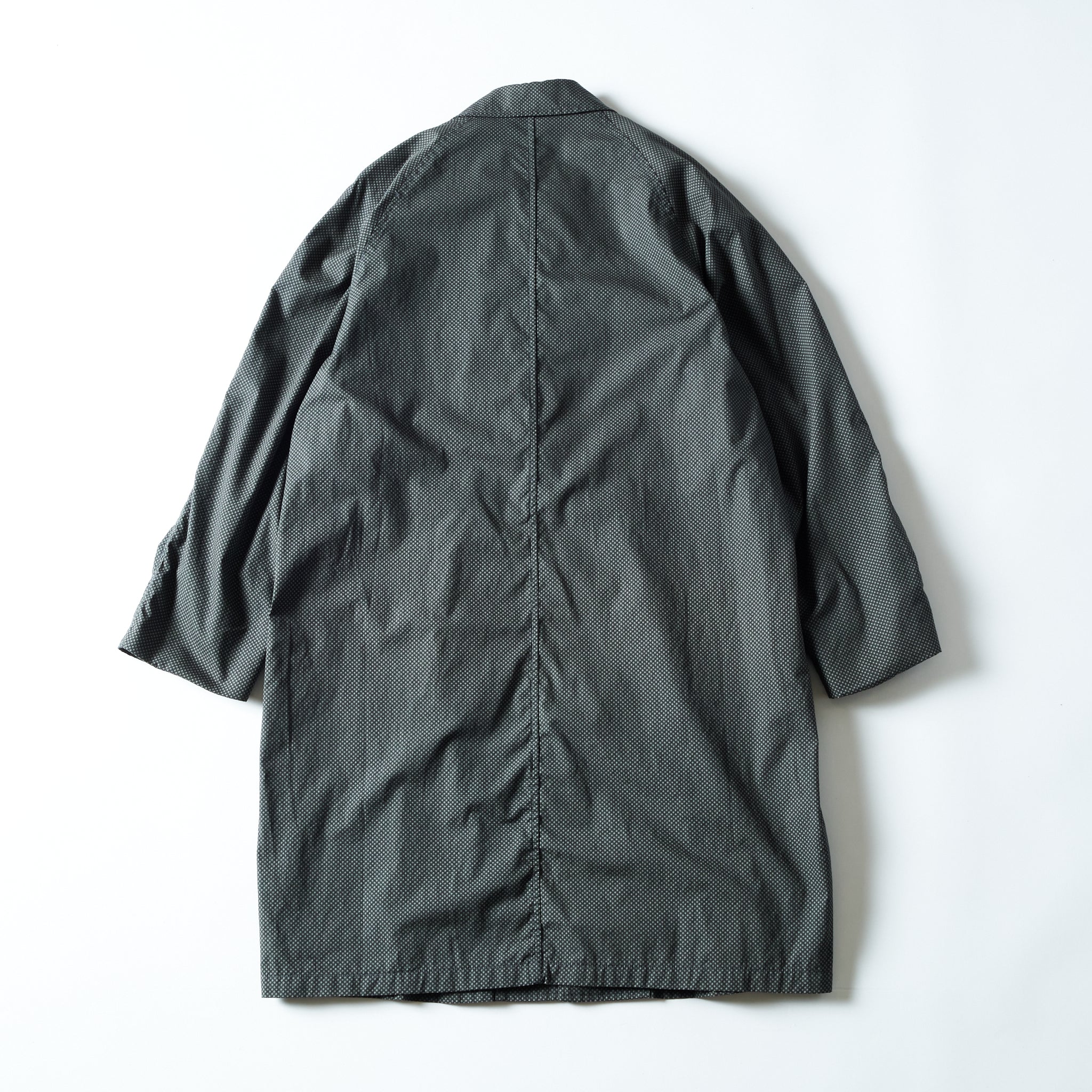 #3121-MP1 USN Utility Coat : micro print grey