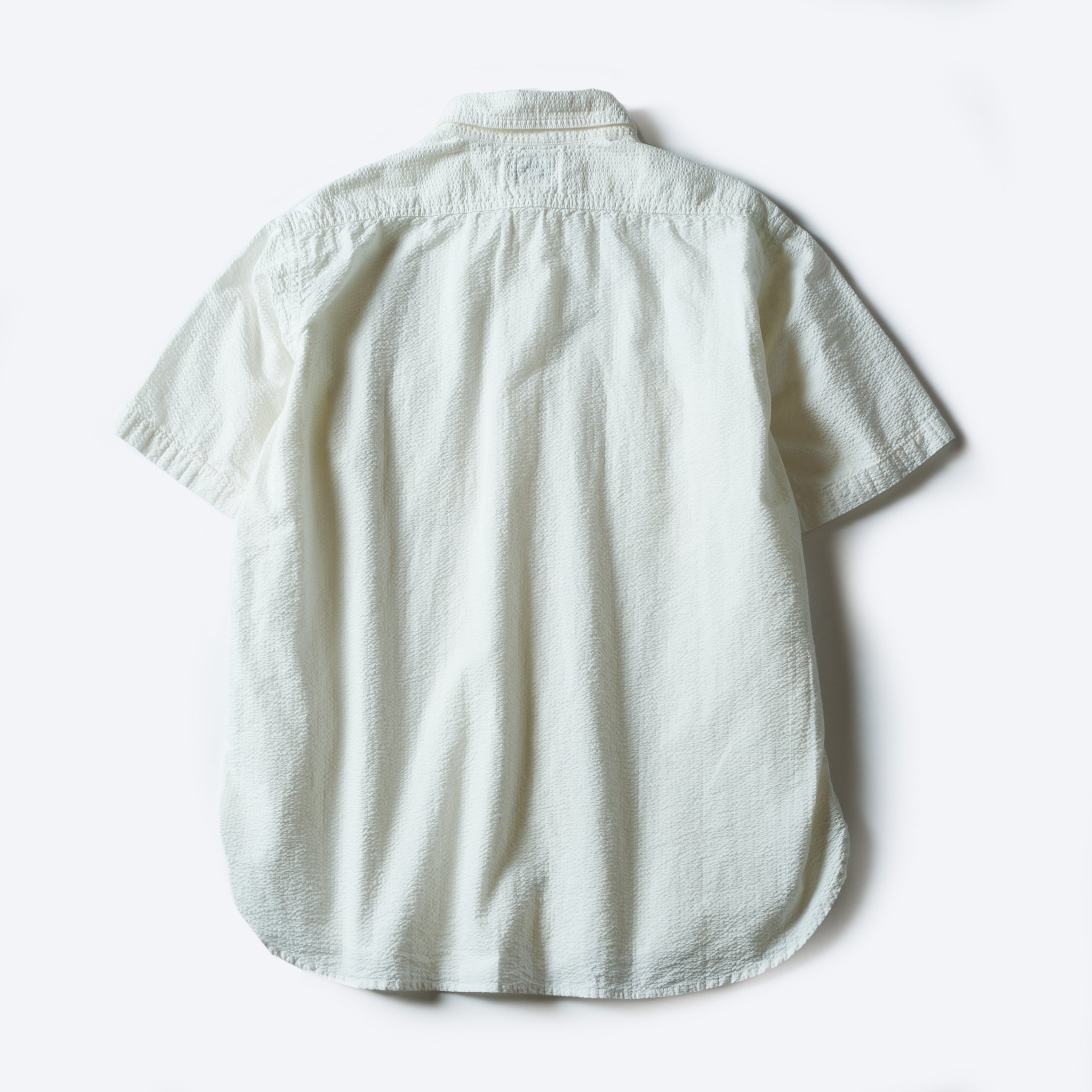 #1206S-SSW No.6 Shirt S/S : seersucker white