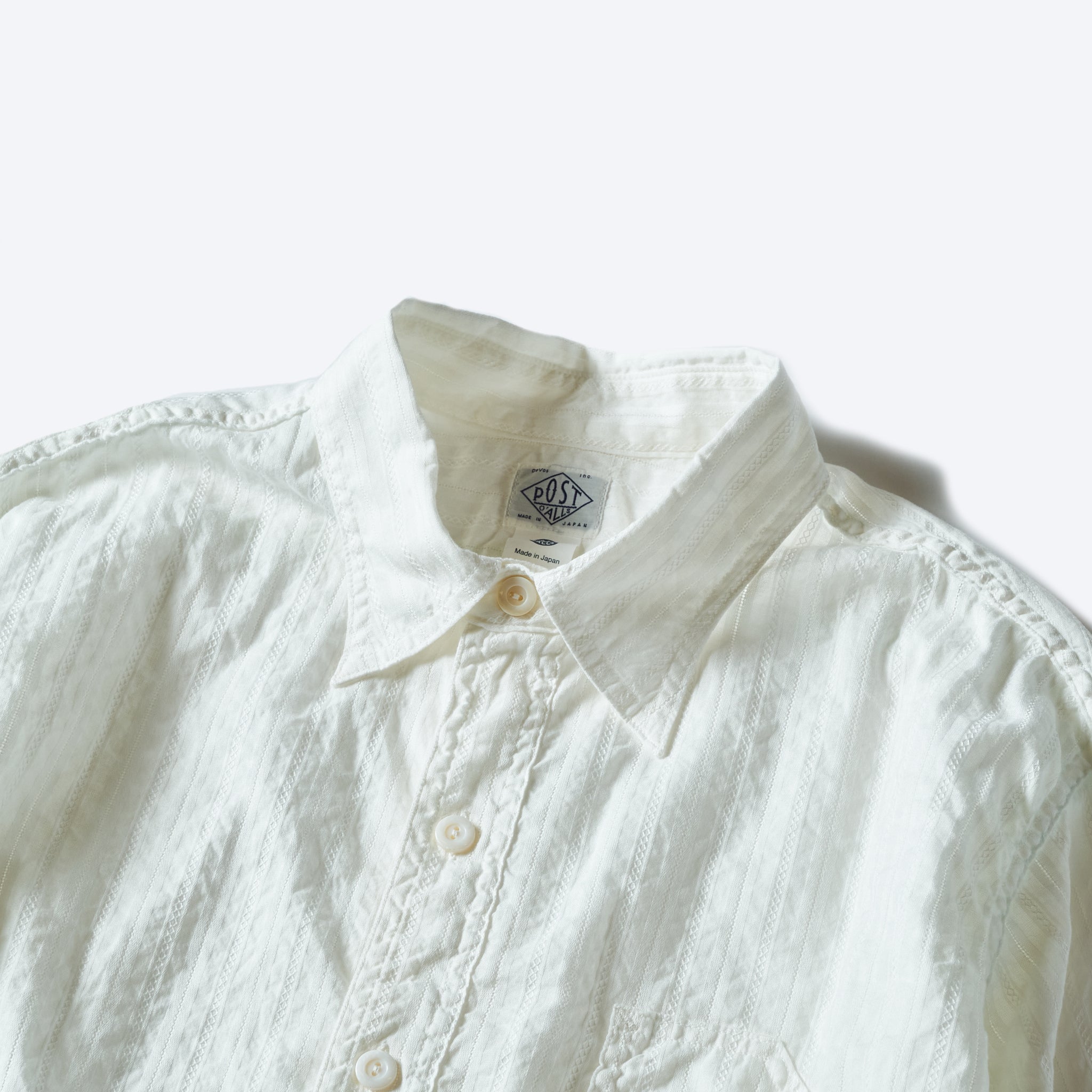 #1201C-CMW No.1 Shirt MV : cool mesh white