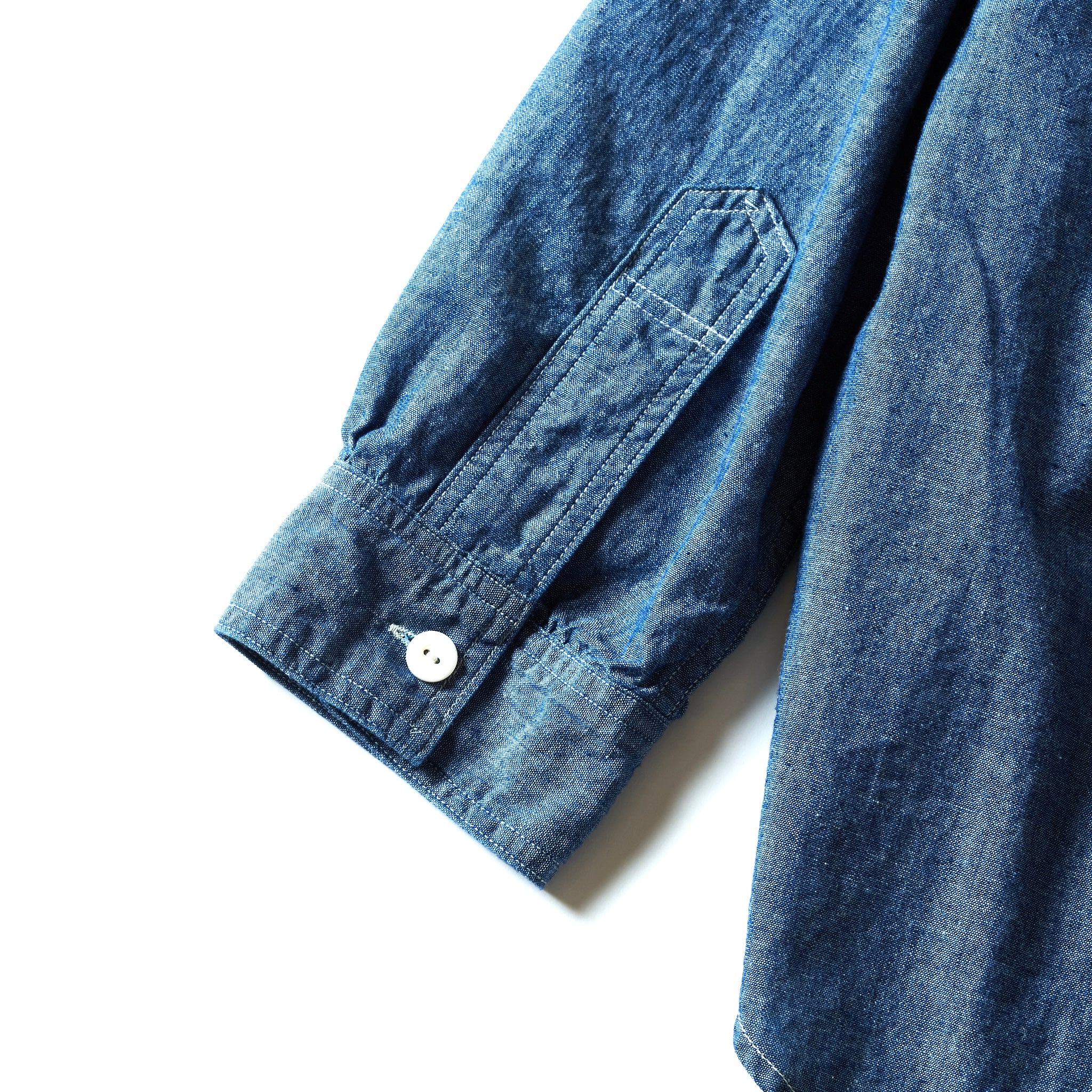 #1201C-CC No.1 Shirt MV : classic chambray indigo