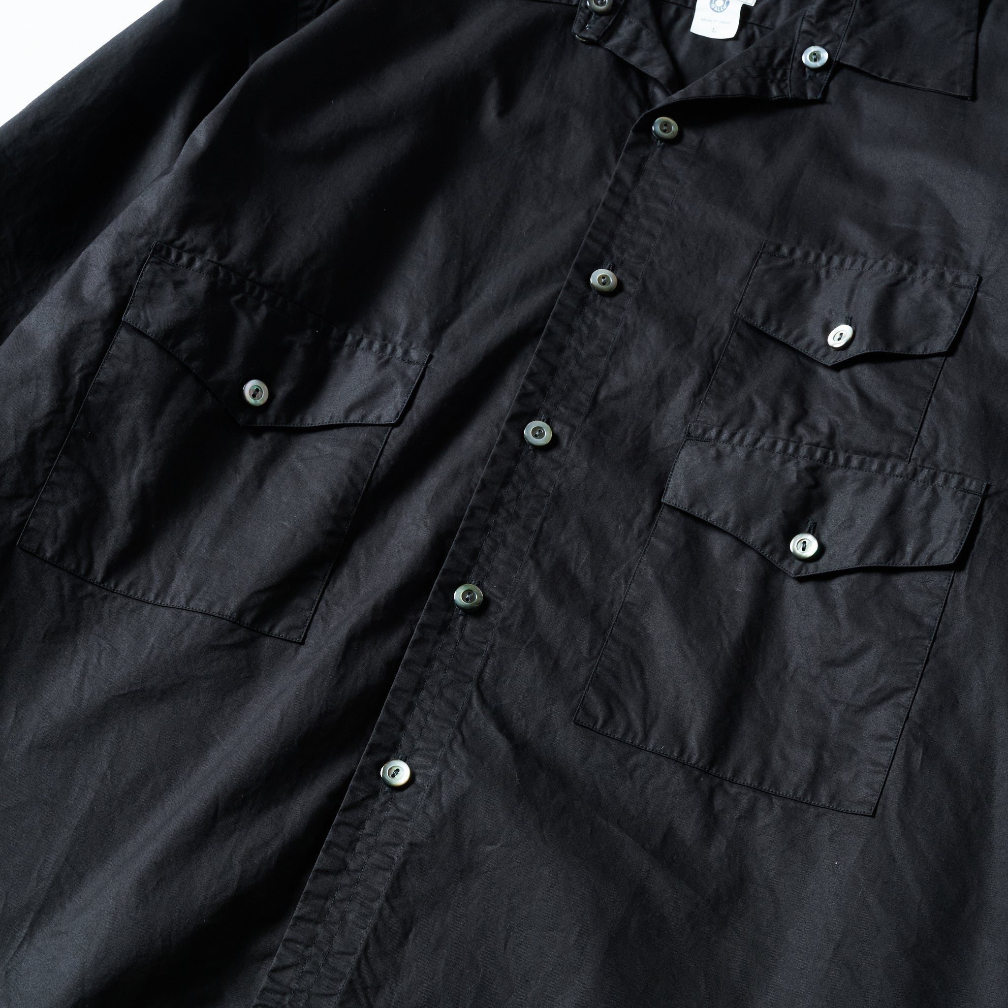 #3225-MP4 Town & Country Safari : medium weight poplin black