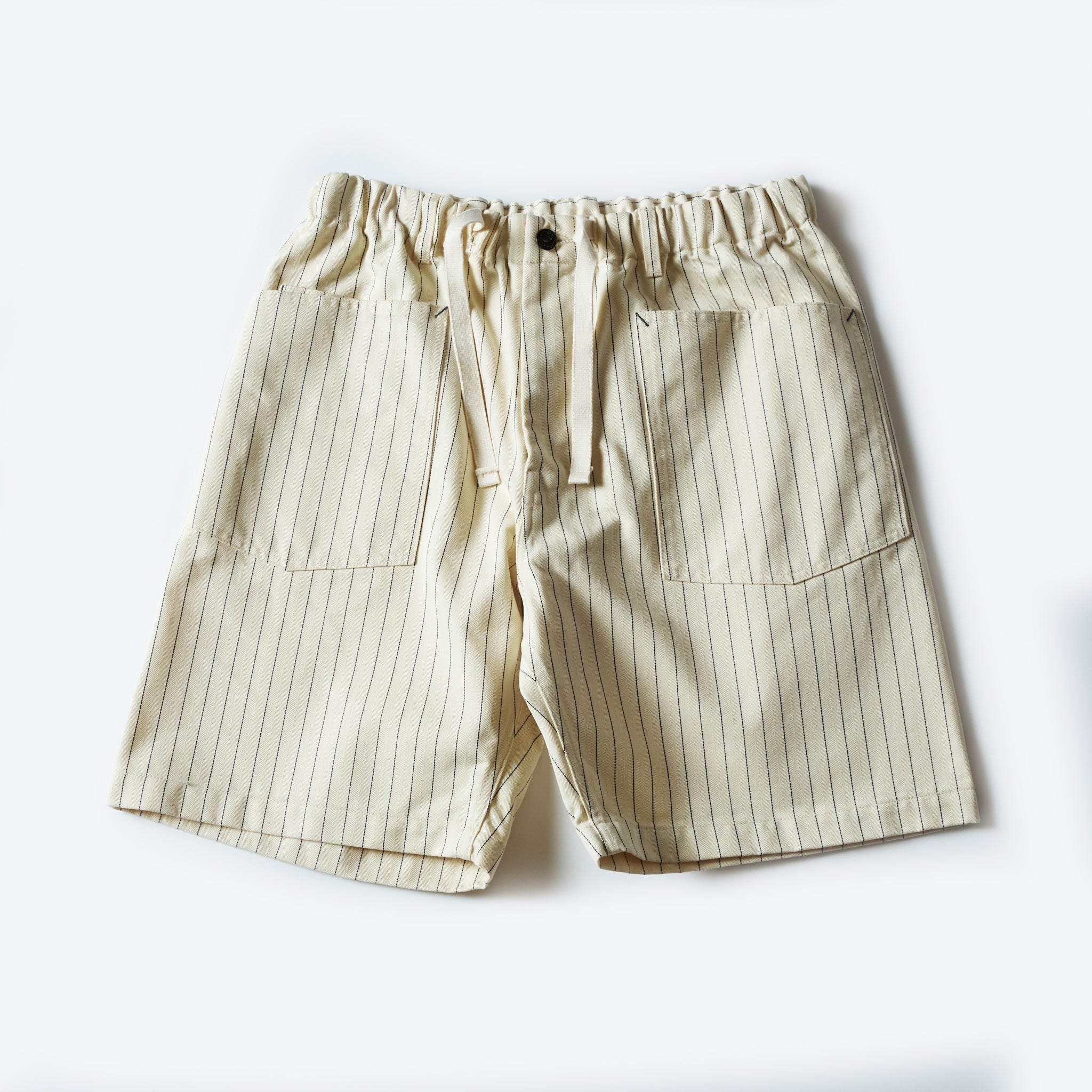 #3313S-HBS E-Z ARMY-NAVY Shorts 2 : HBT stripe natural