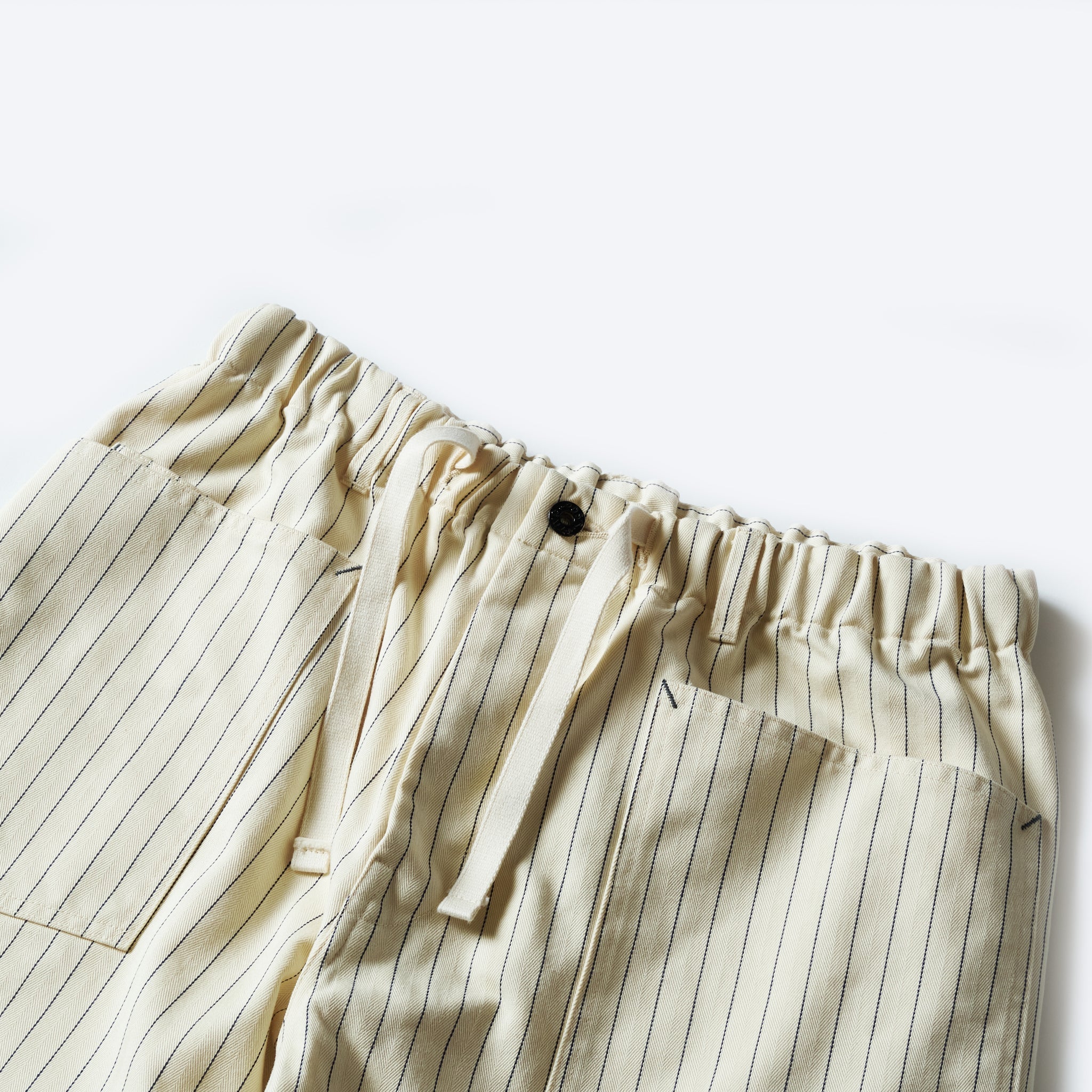 #3313S-HBS E-Z ARMY-NAVY Shorts 2 : HBT stripe natural