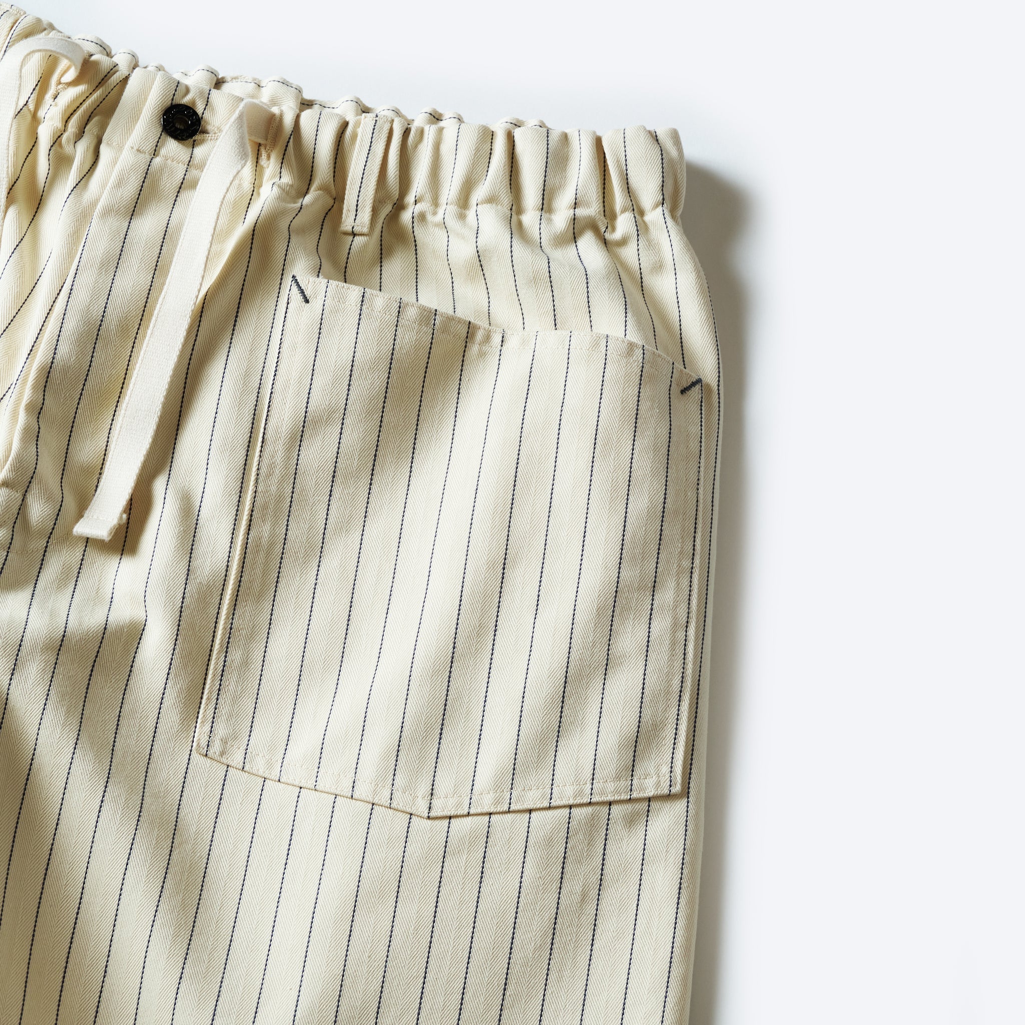 #3313S-HBS E-Z ARMY-NAVY Shorts 2 : HBT stripe natural