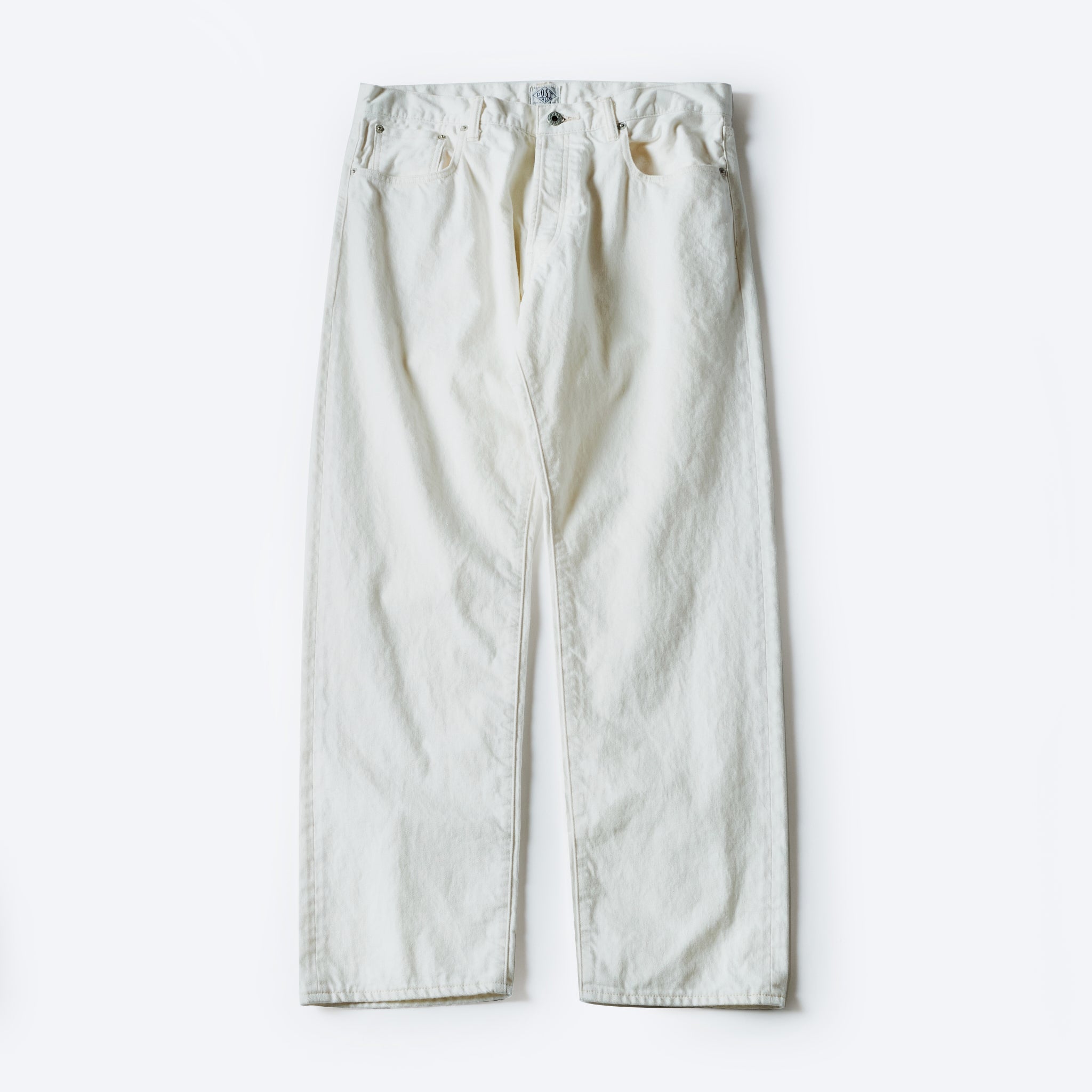 #3306-WD No.8 Five Pocket : 12oz. Denim white