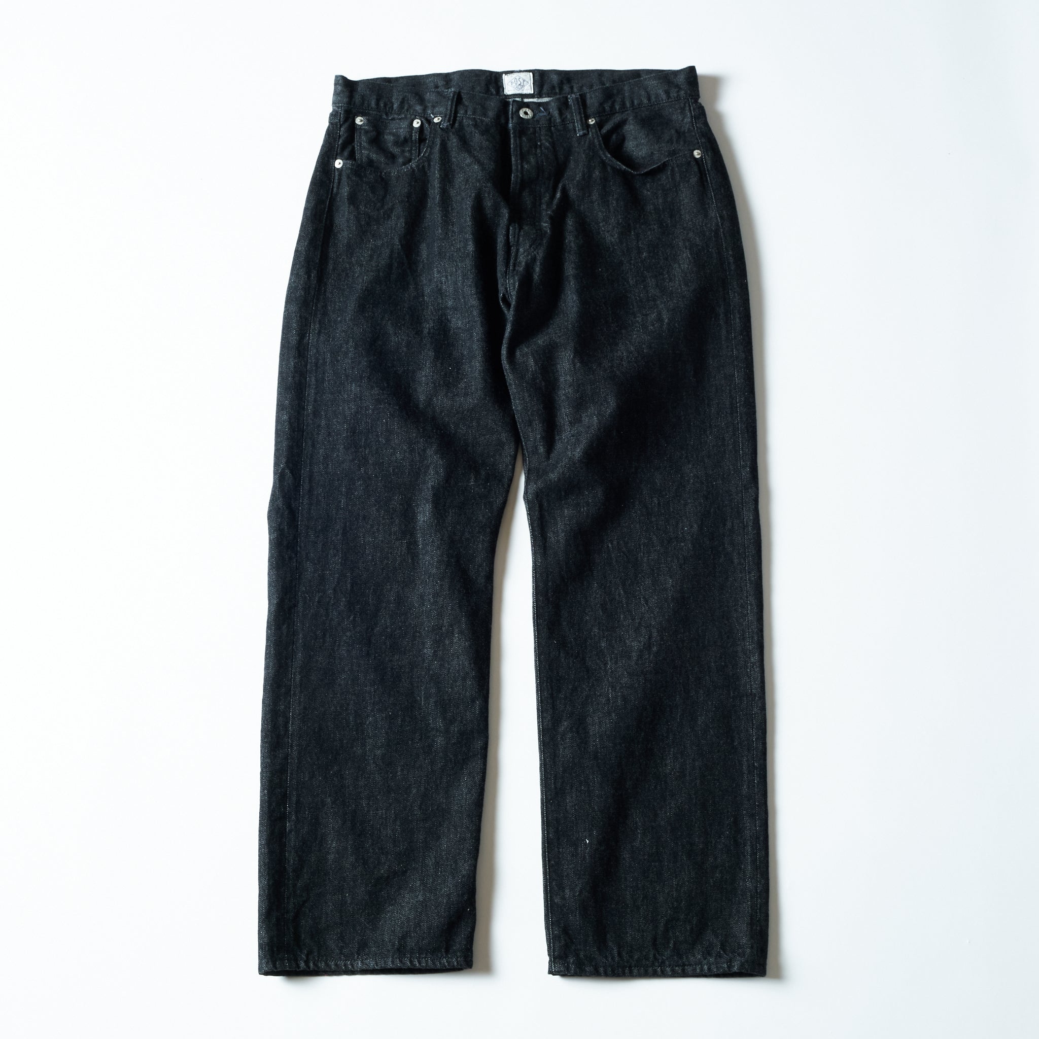 #1397-12DB No.2 Five Pocket : 12oz. Denim black