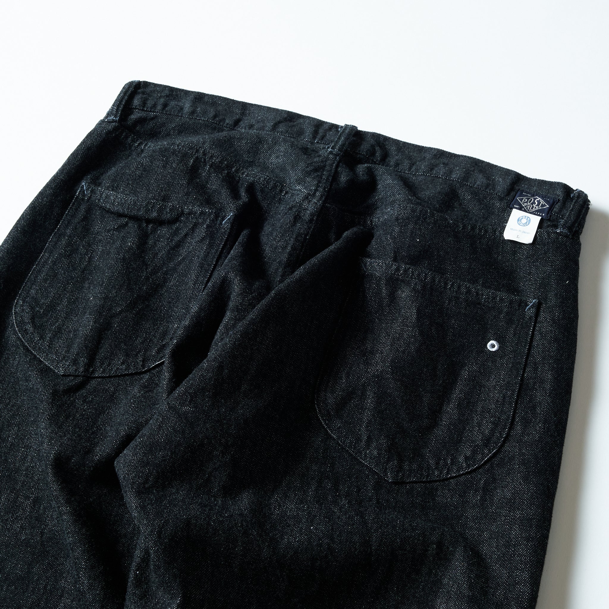 #1397-12DB No.2 Five Pocket : 12oz. Denim black