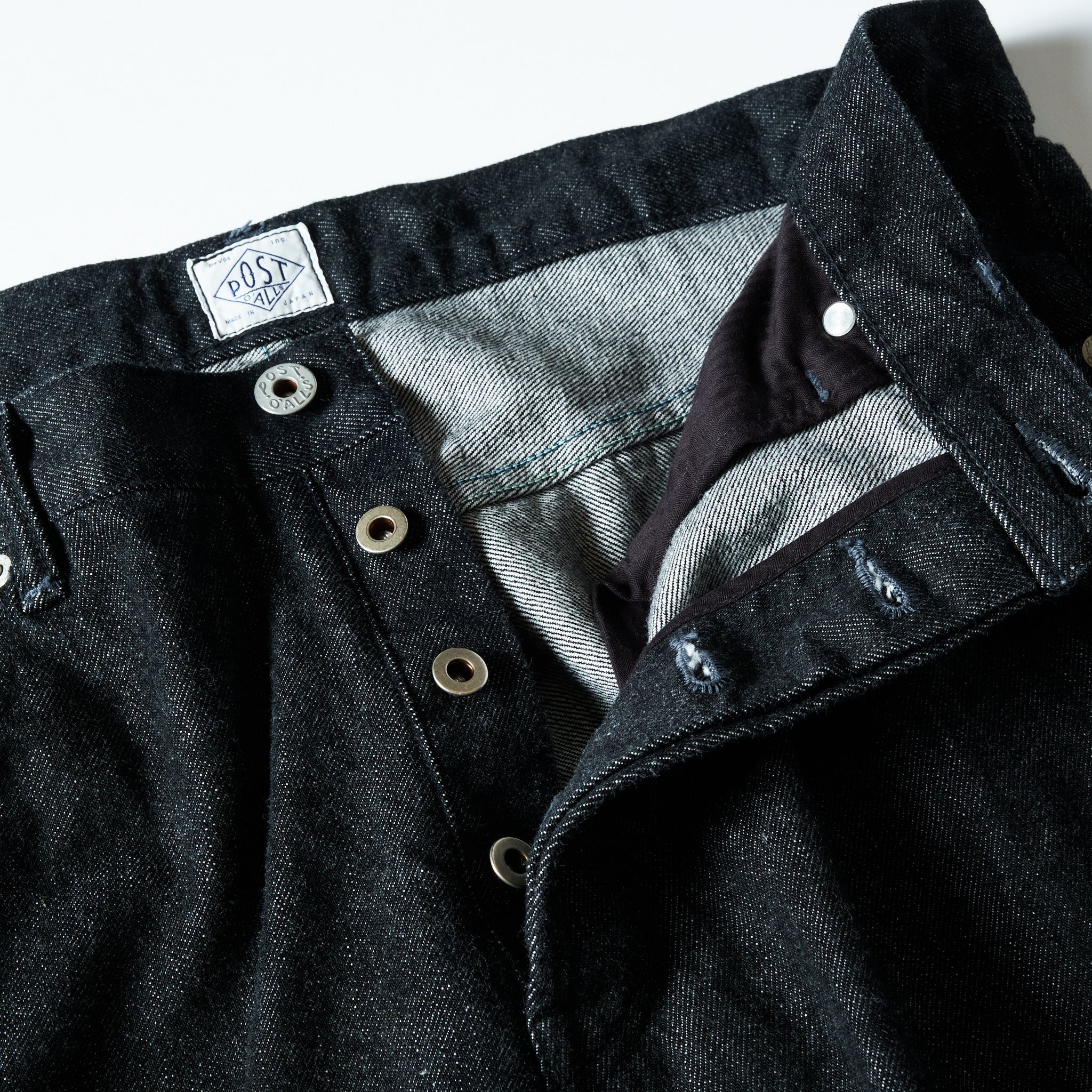 #1397-12DB No.2 Five Pocket : 12oz. Denim black