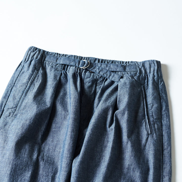 3315-MC E-Z Lax 4 : medium weight chambray indigo – POST OʼALLS