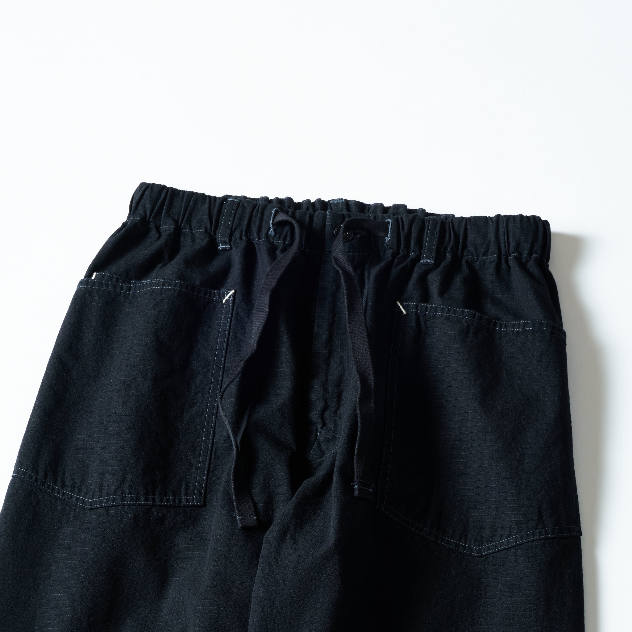 #3313-DRC E-Z ARMY-NAVY Pants 2 : cotton dobby ripstop charcoal