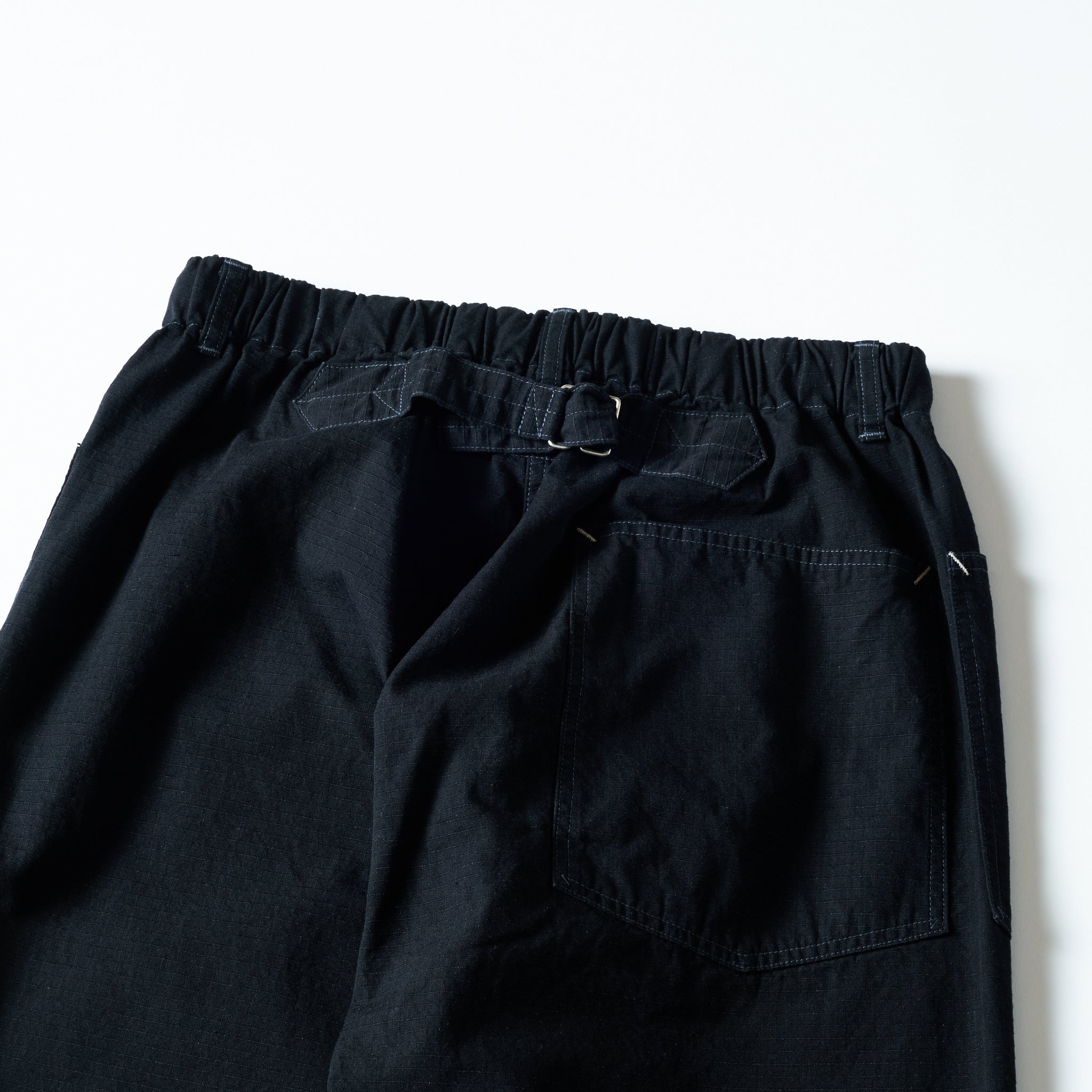#3313-DRC E-Z ARMY-NAVY Pants 2 : cotton dobby ripstop charcoal