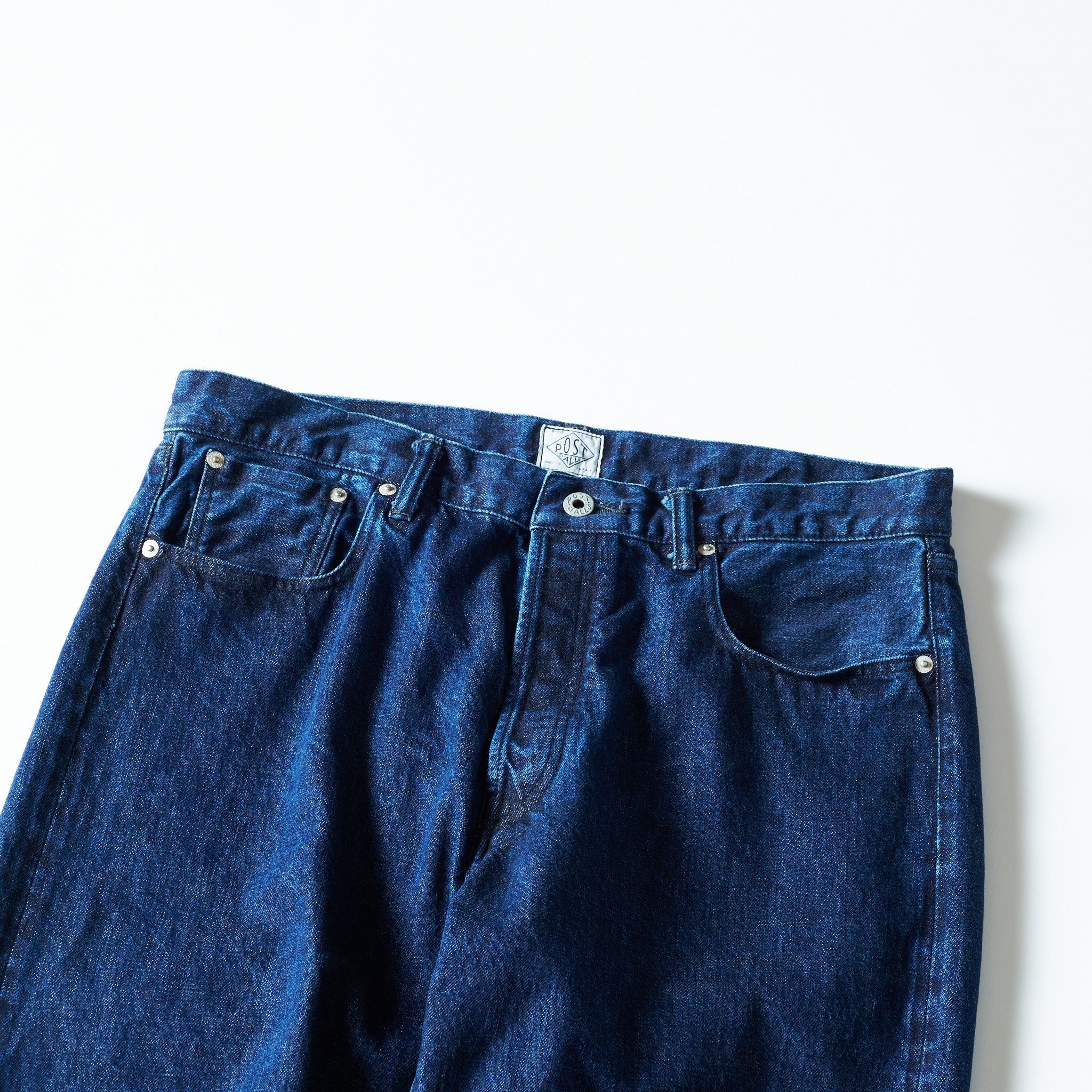 #1397-12DI No.2 Five Pocket : 12oz. Denim indigo deep wash