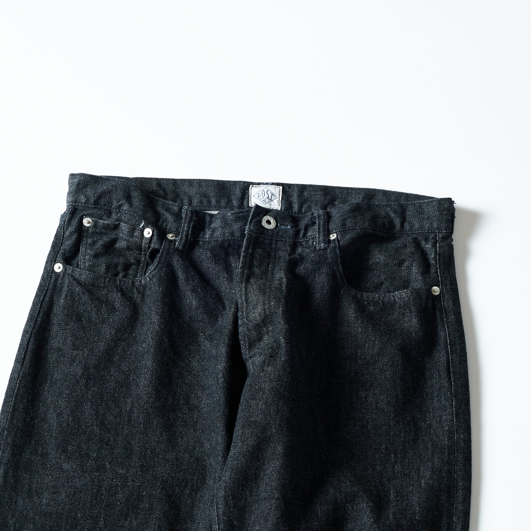 #3306-12DB No.8 Five Pocket : 12oz. Denim black