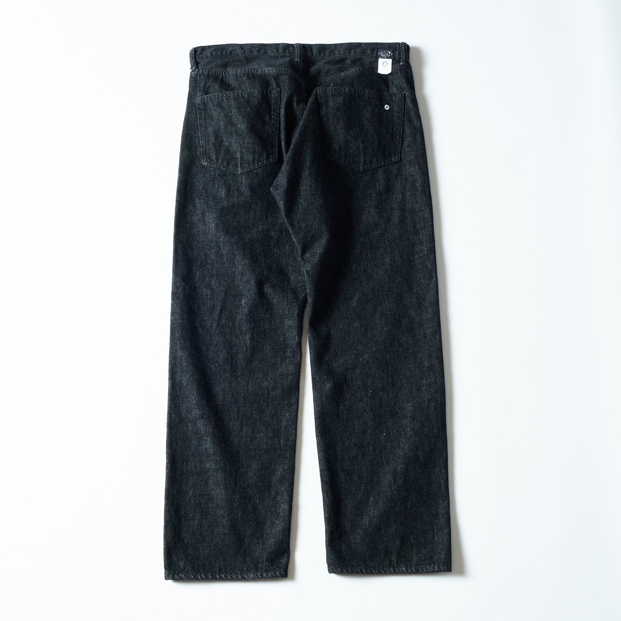 #3306-12DB No.8 Five Pocket : 12oz. Denim black