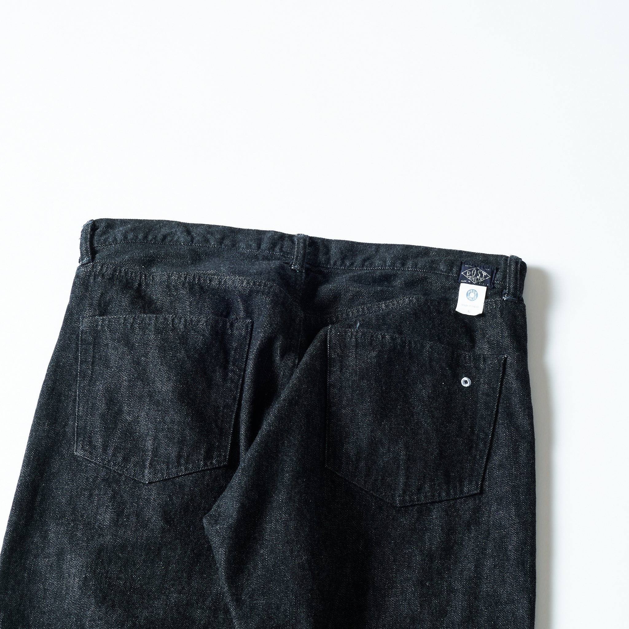 #3306-12DB No.8 Five Pocket : 12oz. Denim black