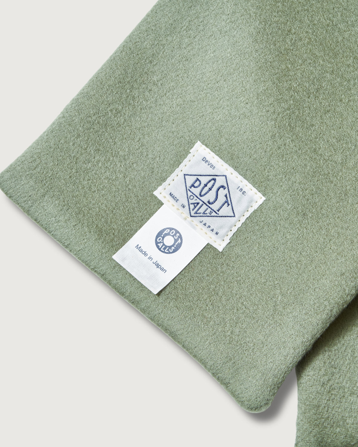 #3907S-BMG POS-TOLE-S : beaver melton pale green (shop special)