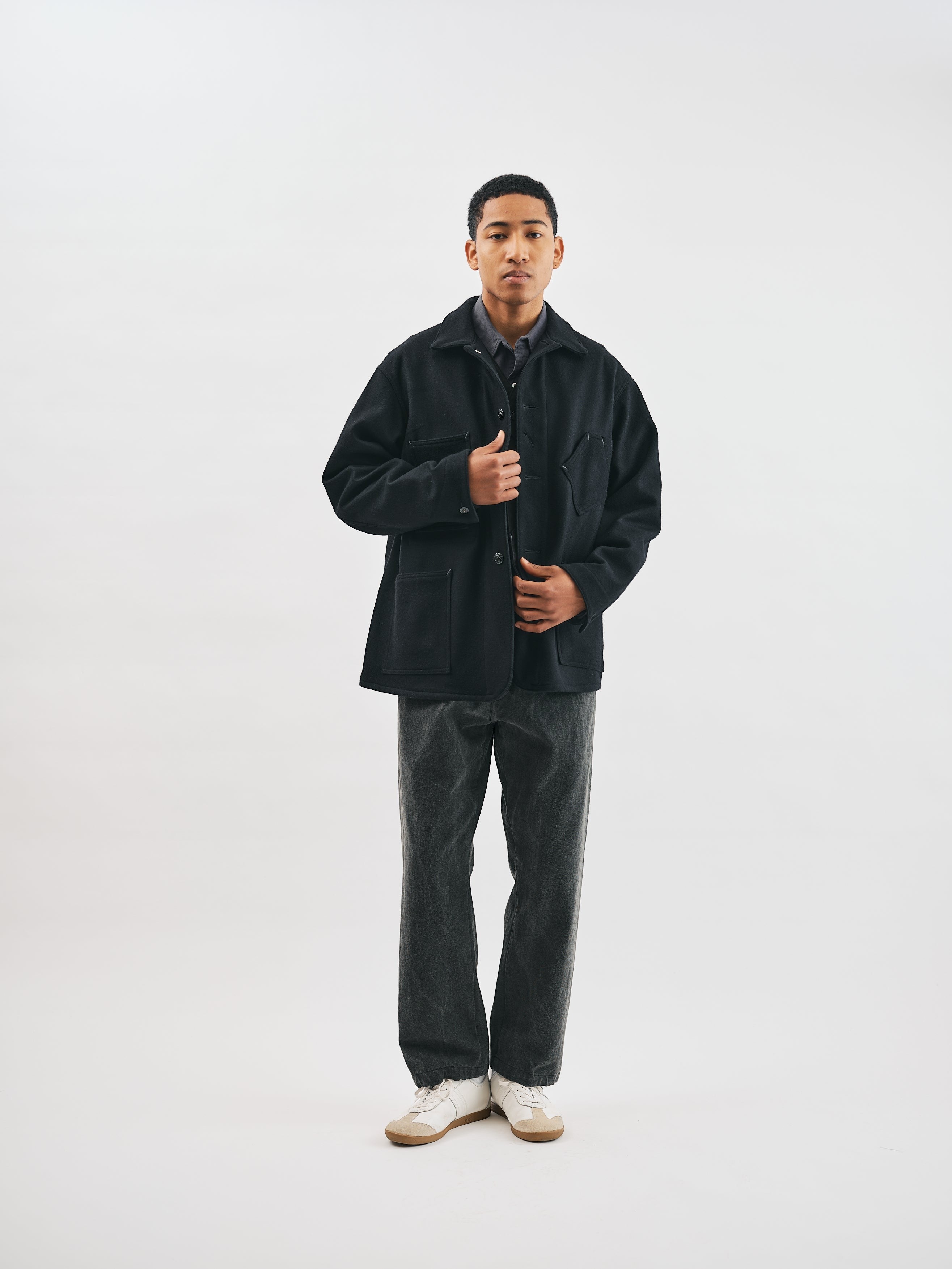#3102SB-WMB SWEETBEAR 3 : wool melton black
