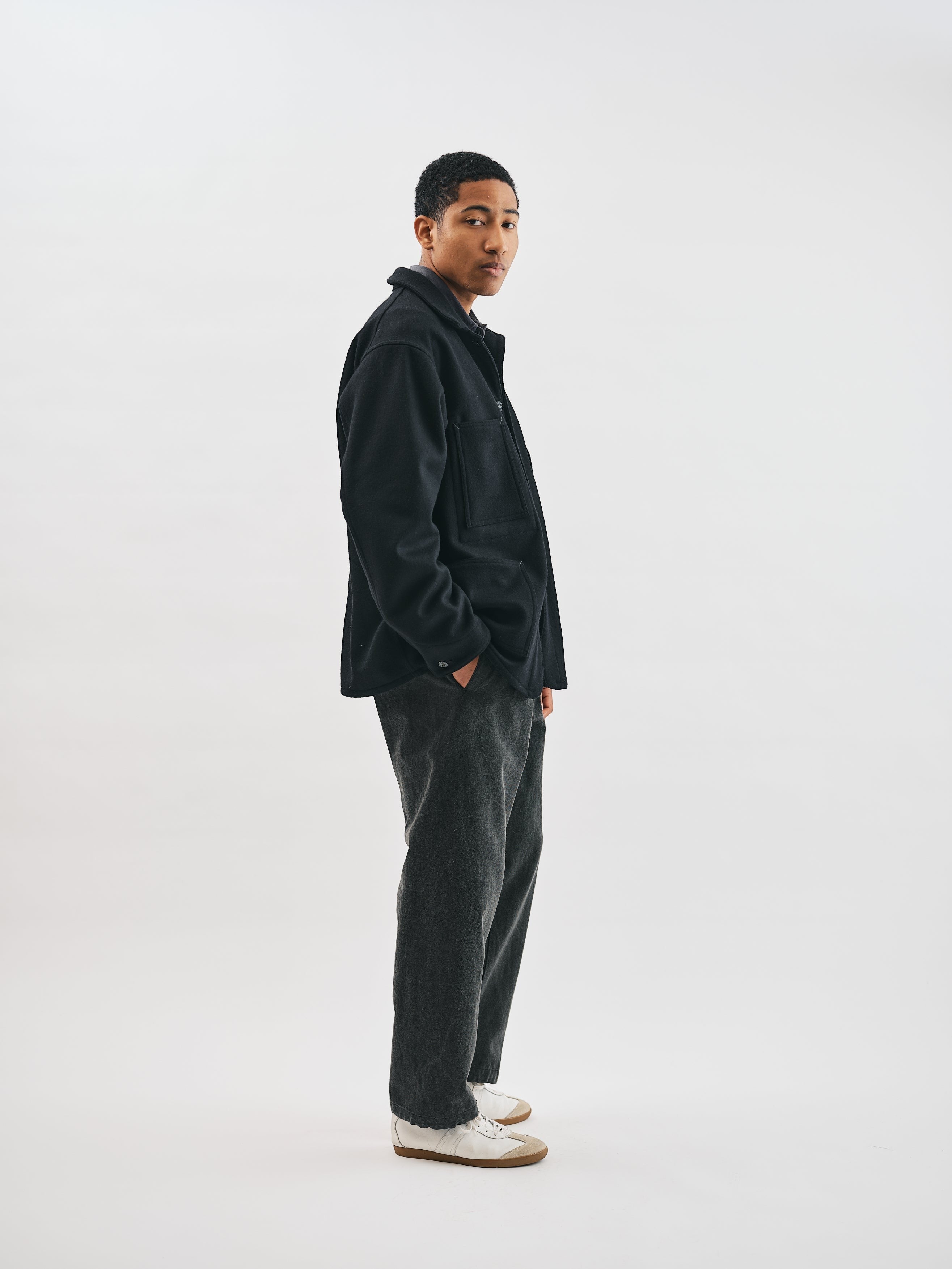#3102SB-WMB SWEETBEAR 3 : wool melton black