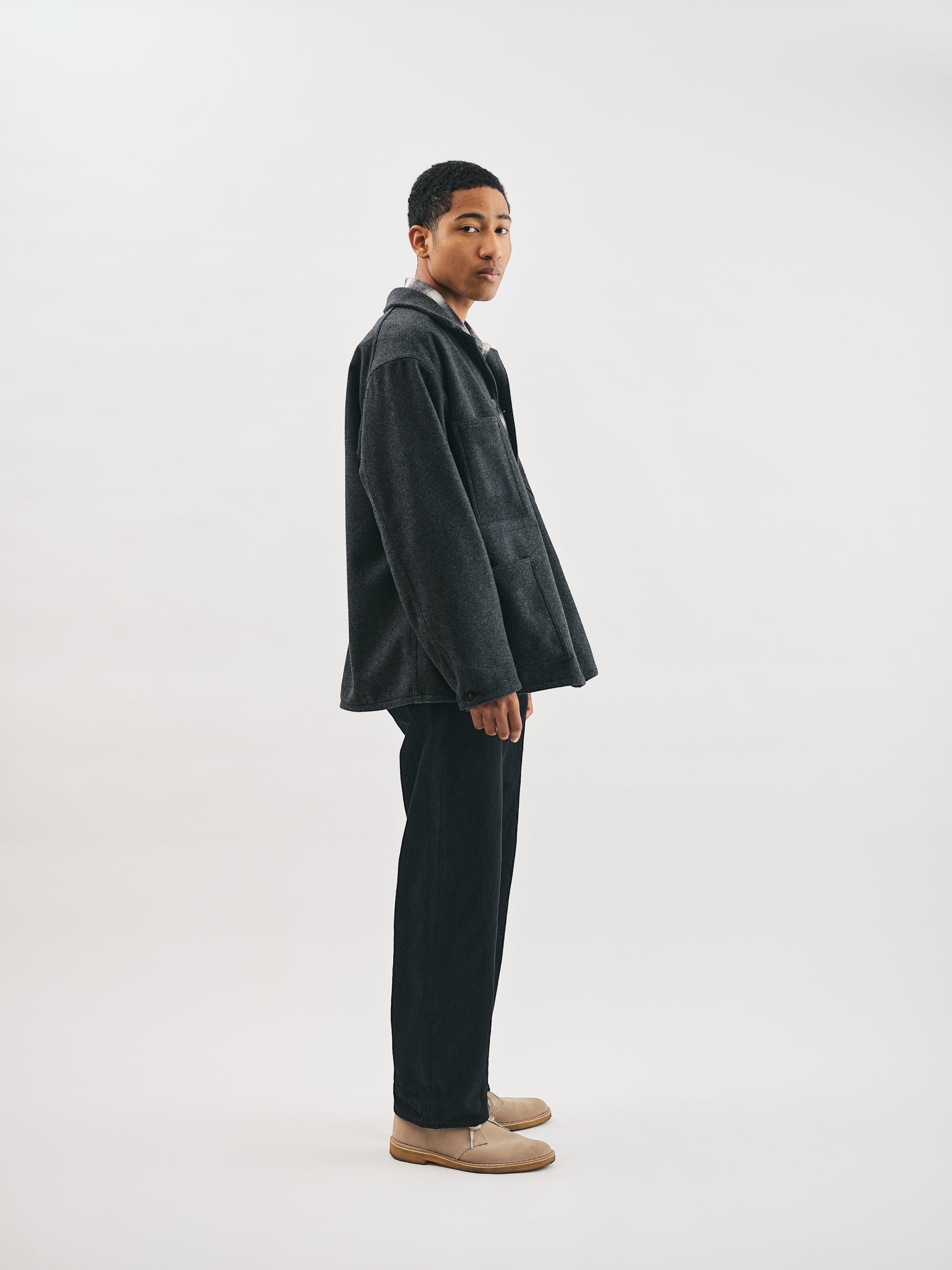 #3102SB-WMC SWEETBEAR 3 : wool melton charcoal heather