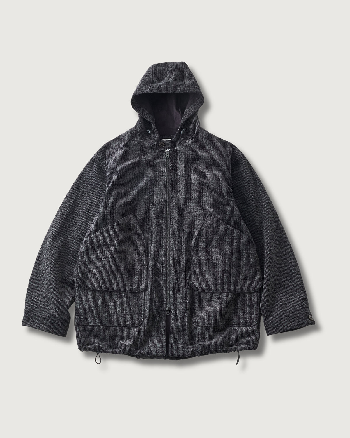 [10/17 RELEASE] #3112-WWP DEE Parka 3 : widewale cords printed grey