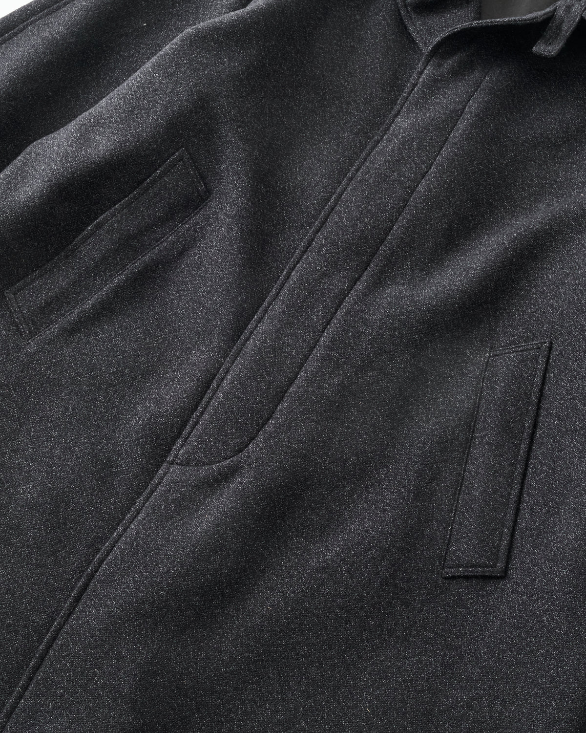 [10/24 RELEASE] #3121-BTC USN Utility Coat : basket tweed charcoal