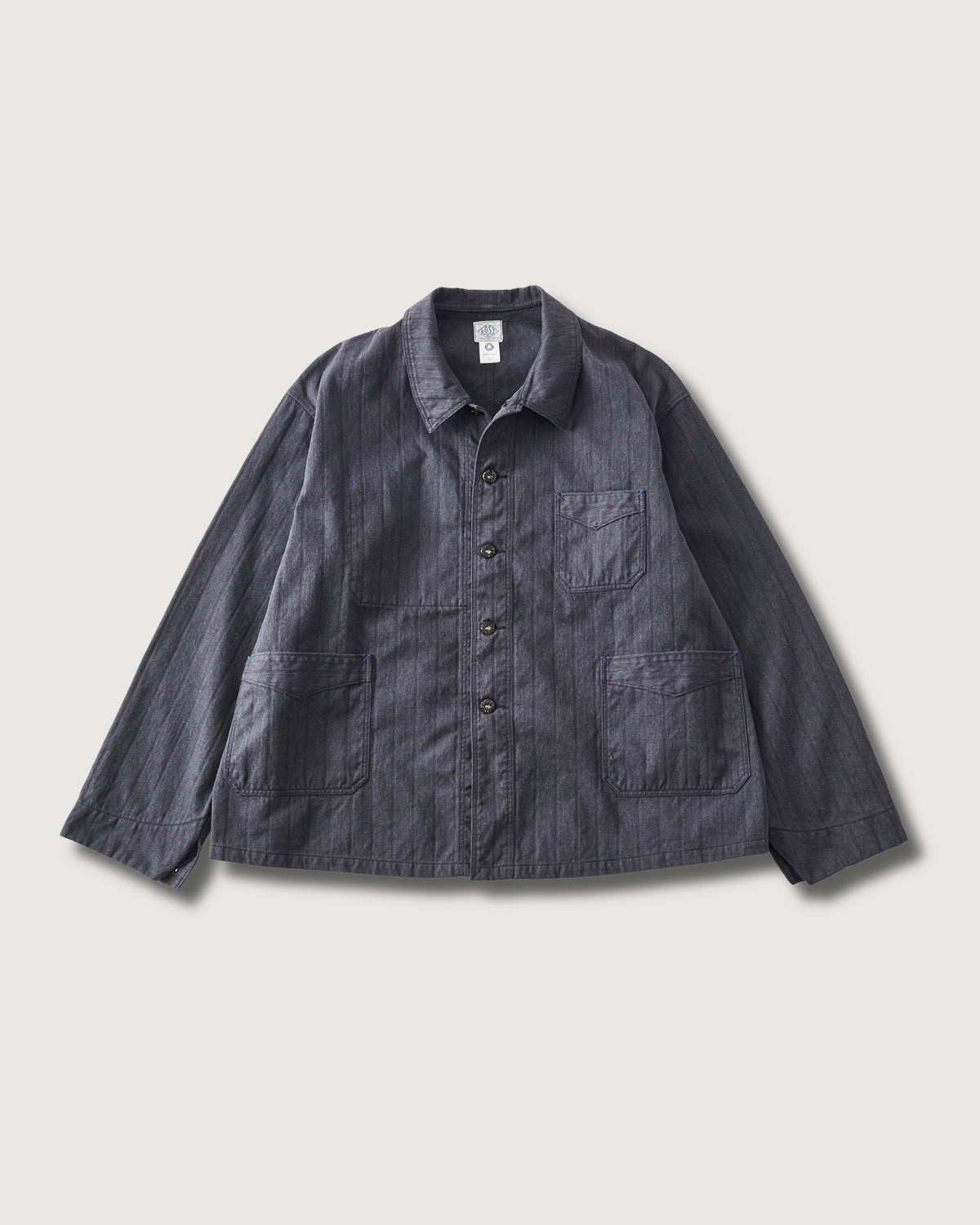 #3131-SS POS-Travail 2 : shadow stripe twill grey