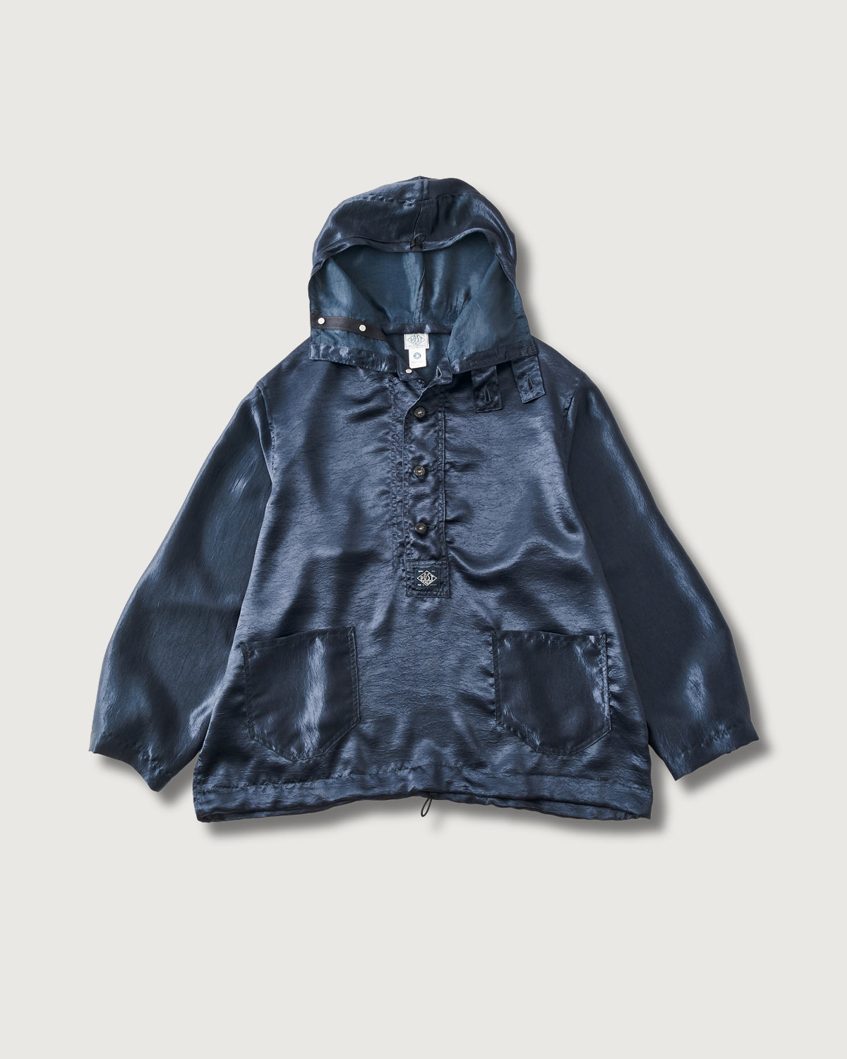 [9/26 RELEASE] #3132-ASD CRAFTMASTER Hoody : acetate sateen dark grey