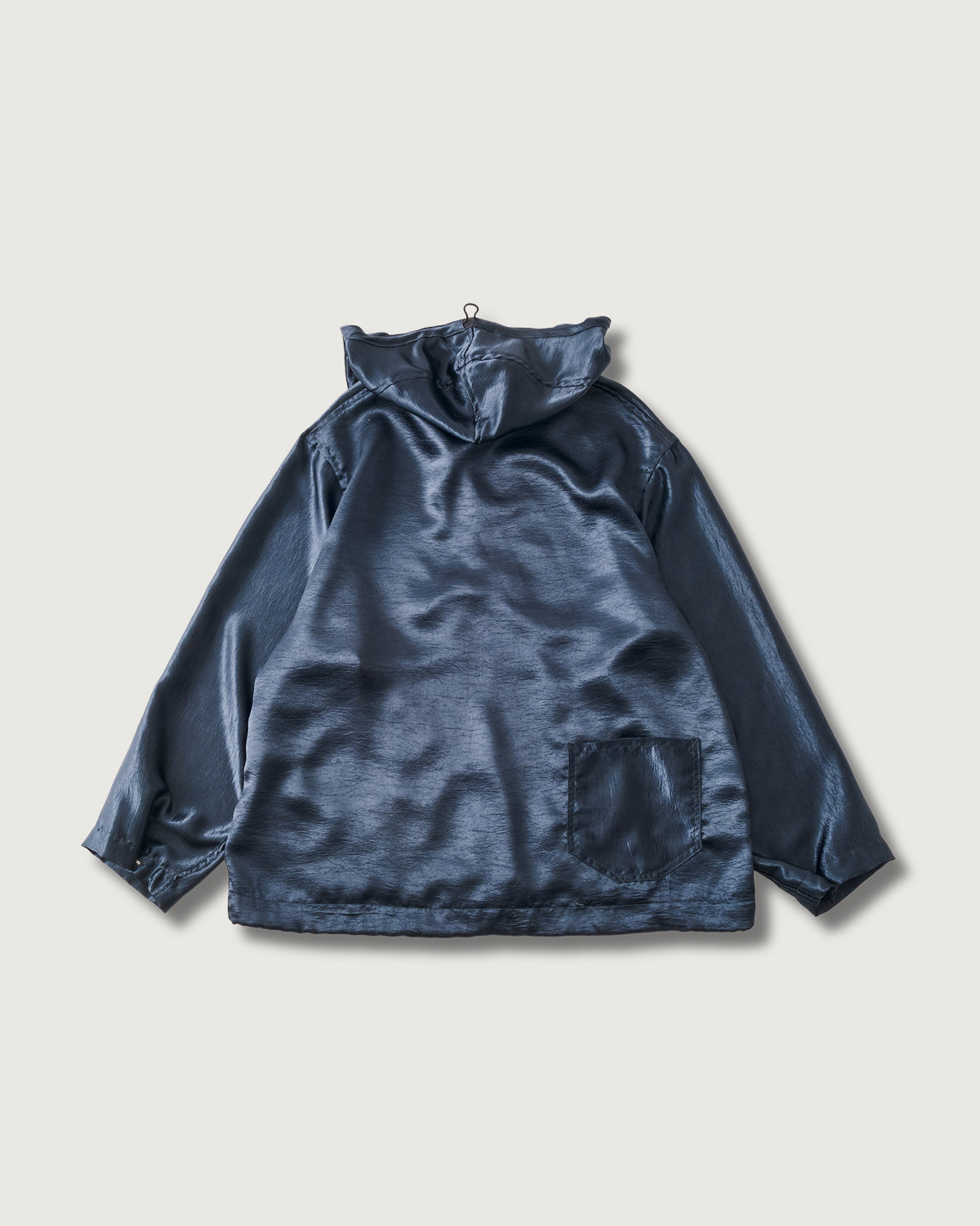 [9/26 RELEASE] #3132-ASD CRAFTMASTER Hoody : acetate sateen dark grey