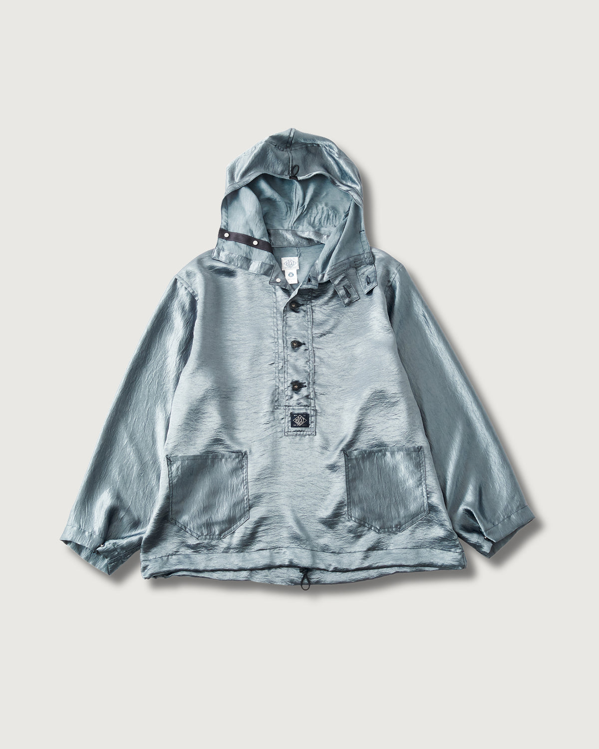 [9/26 RELEASE] #3132-ASG CRAFTMASTER Hoody : acetate sateen grey